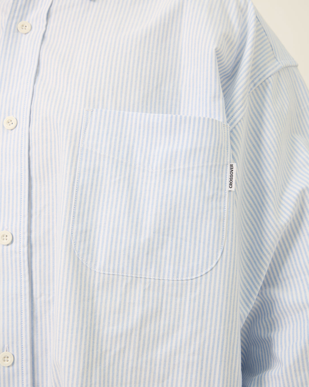 Spec 01 L/S Shirt | White Blue