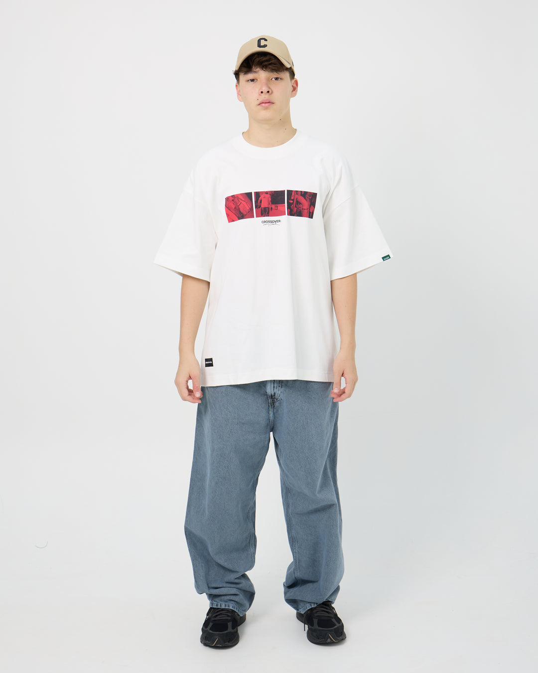 CROSSOVER® × KIDS by Larry Clark 30th Anniversary '06' Tee | White