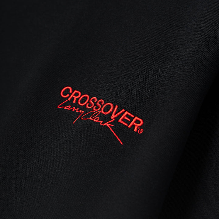 CROSSOVER® × KIDS by Larry Clark 30th Anniversary Crewneck Sweater | Black