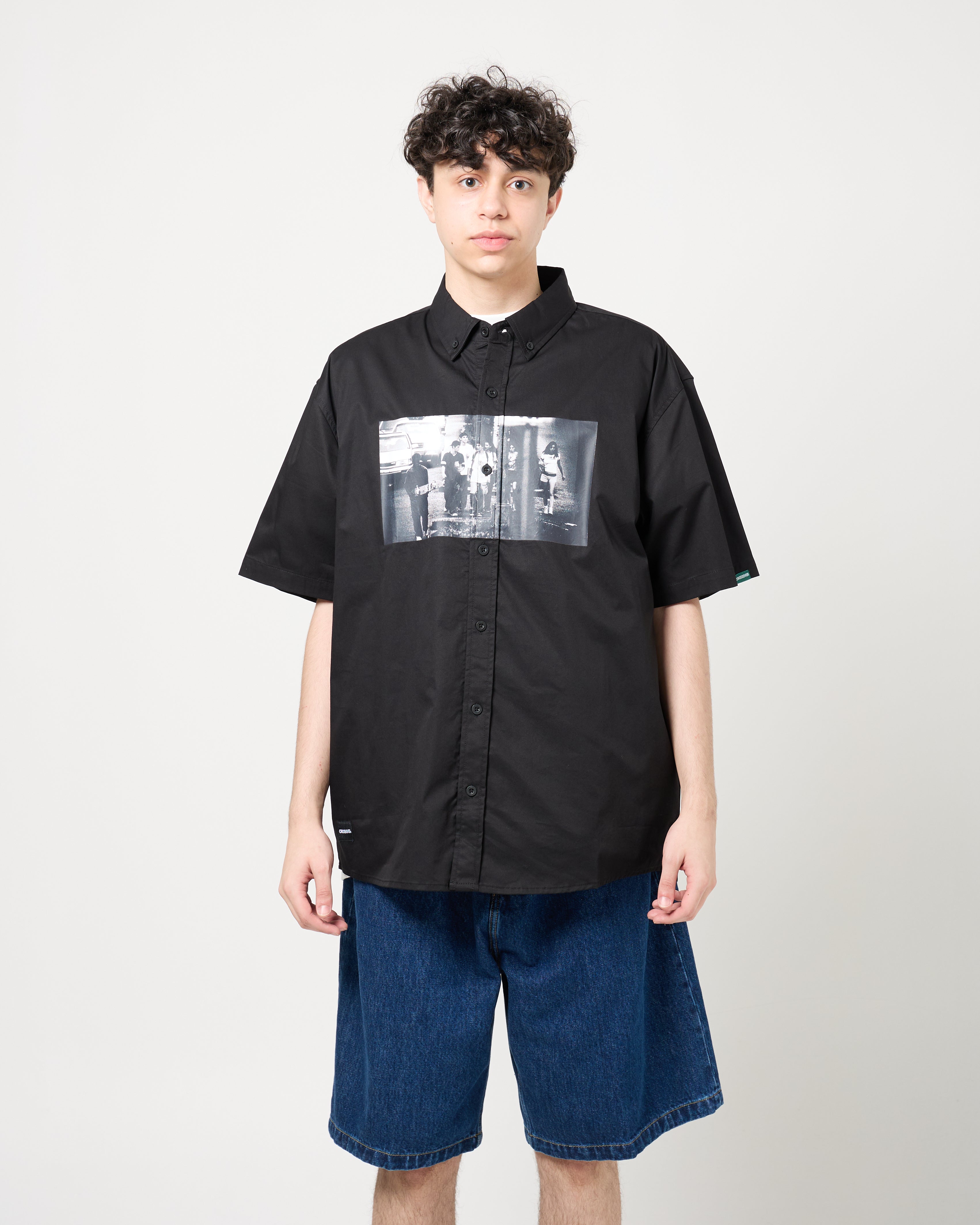 CROSSOVER® × KIDS by Larry Clark 30th Anniversary '02' Shirt | Black