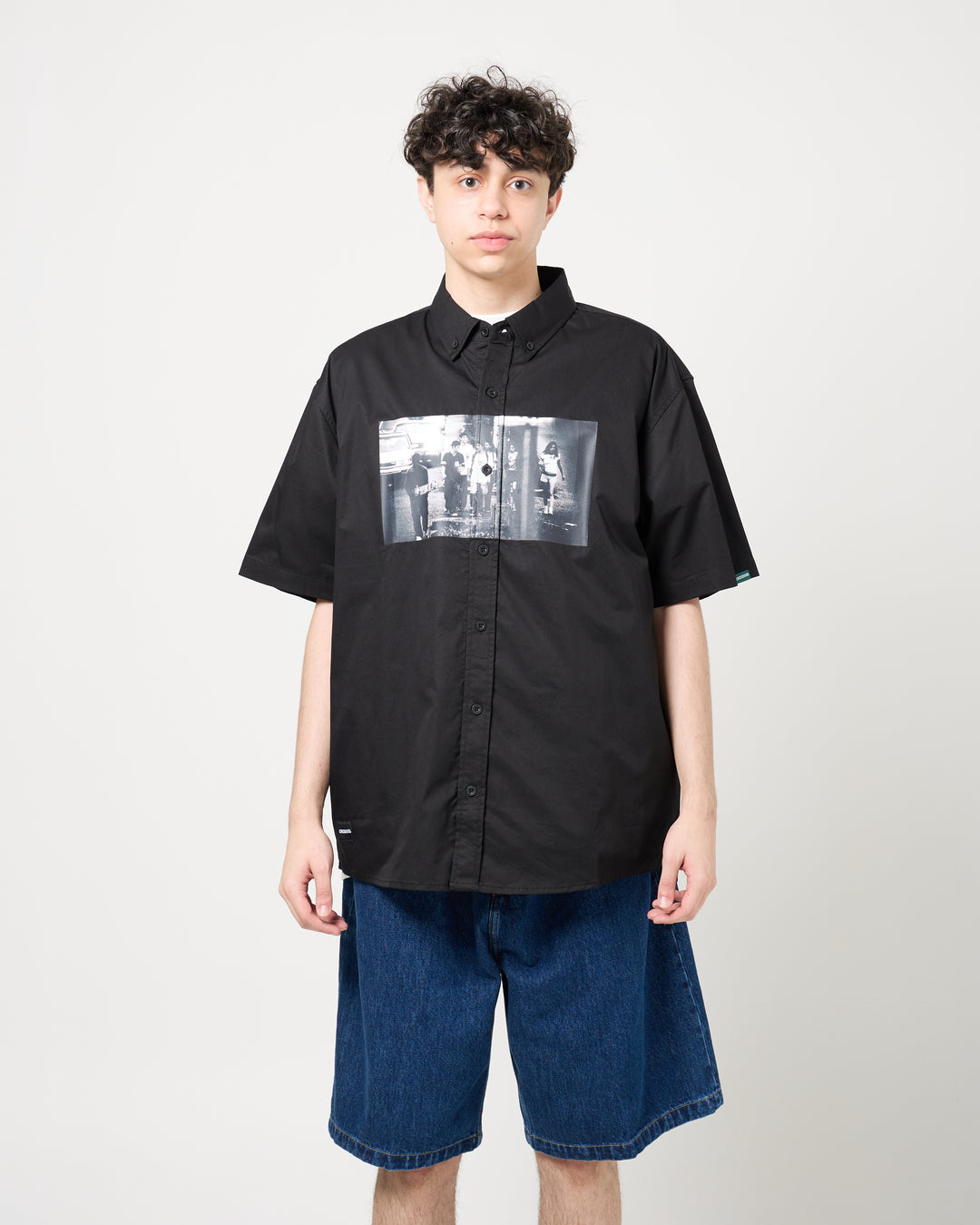 CROSSOVER® × KIDS by Larry Clark 30th Anniversary '02' Shirt | Black