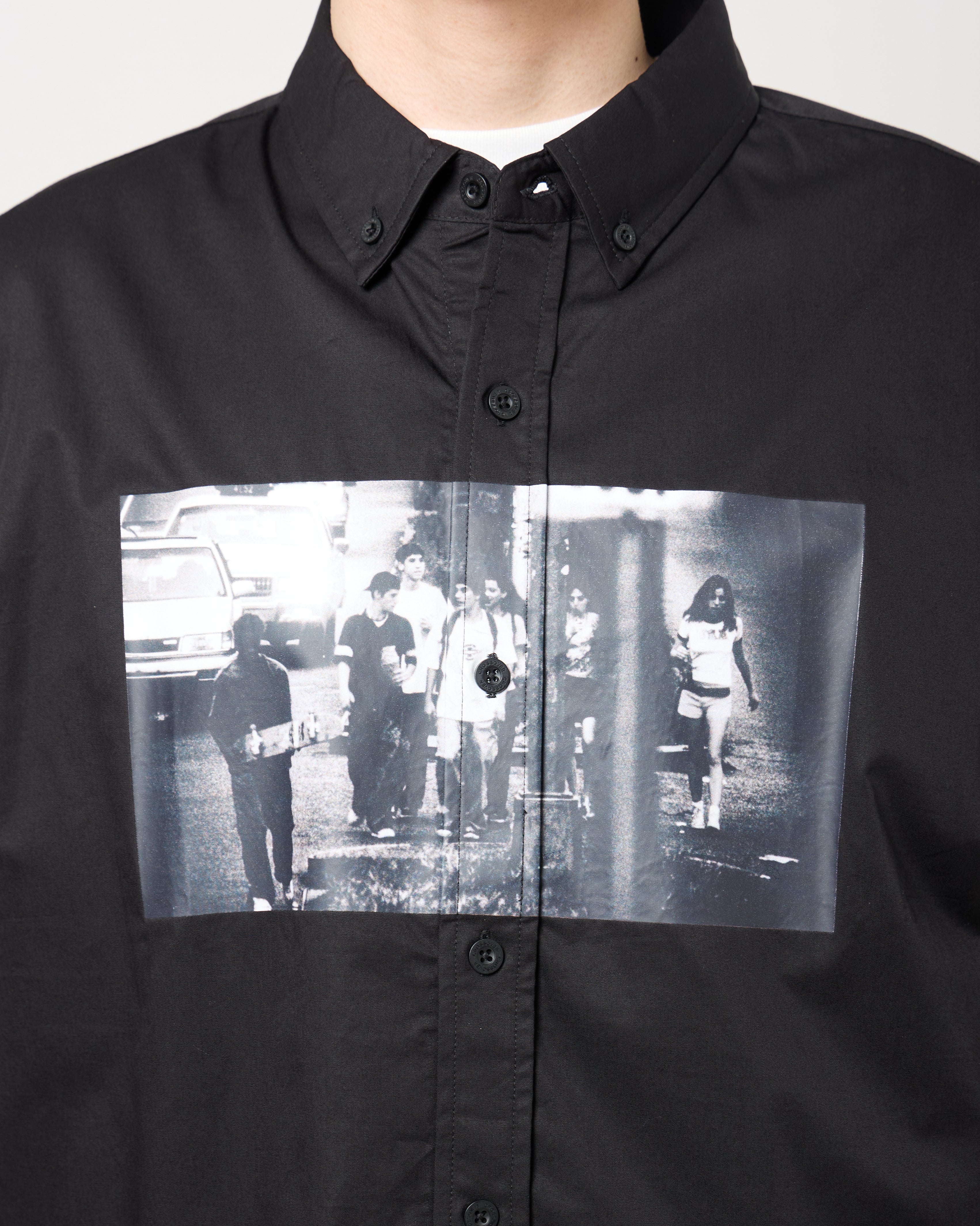 CROSSOVER® × KIDS by Larry Clark 30th Anniversary '02' Shirt | Black