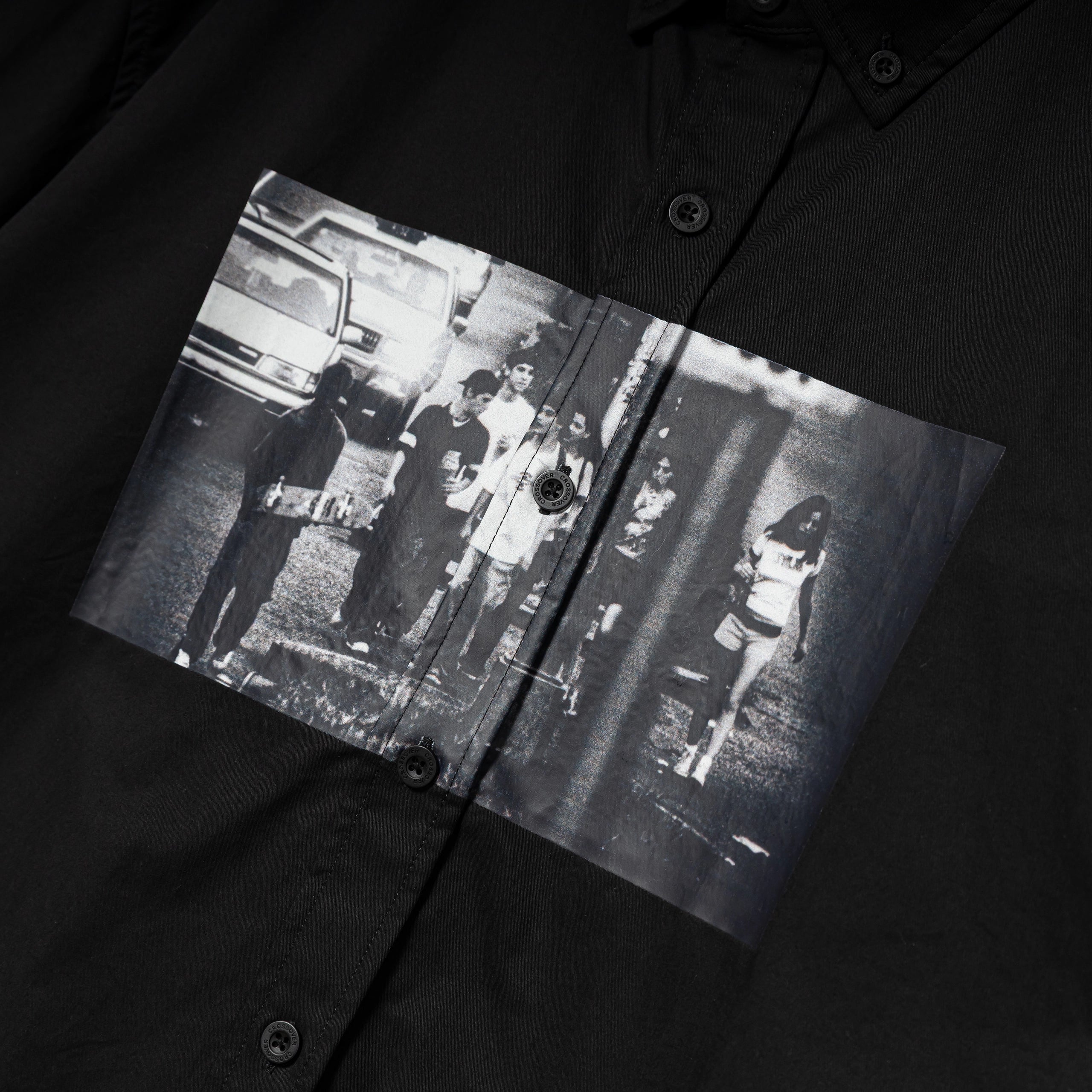 CROSSOVER® × KIDS by Larry Clark 30th Anniversary '02' Shirt | Black