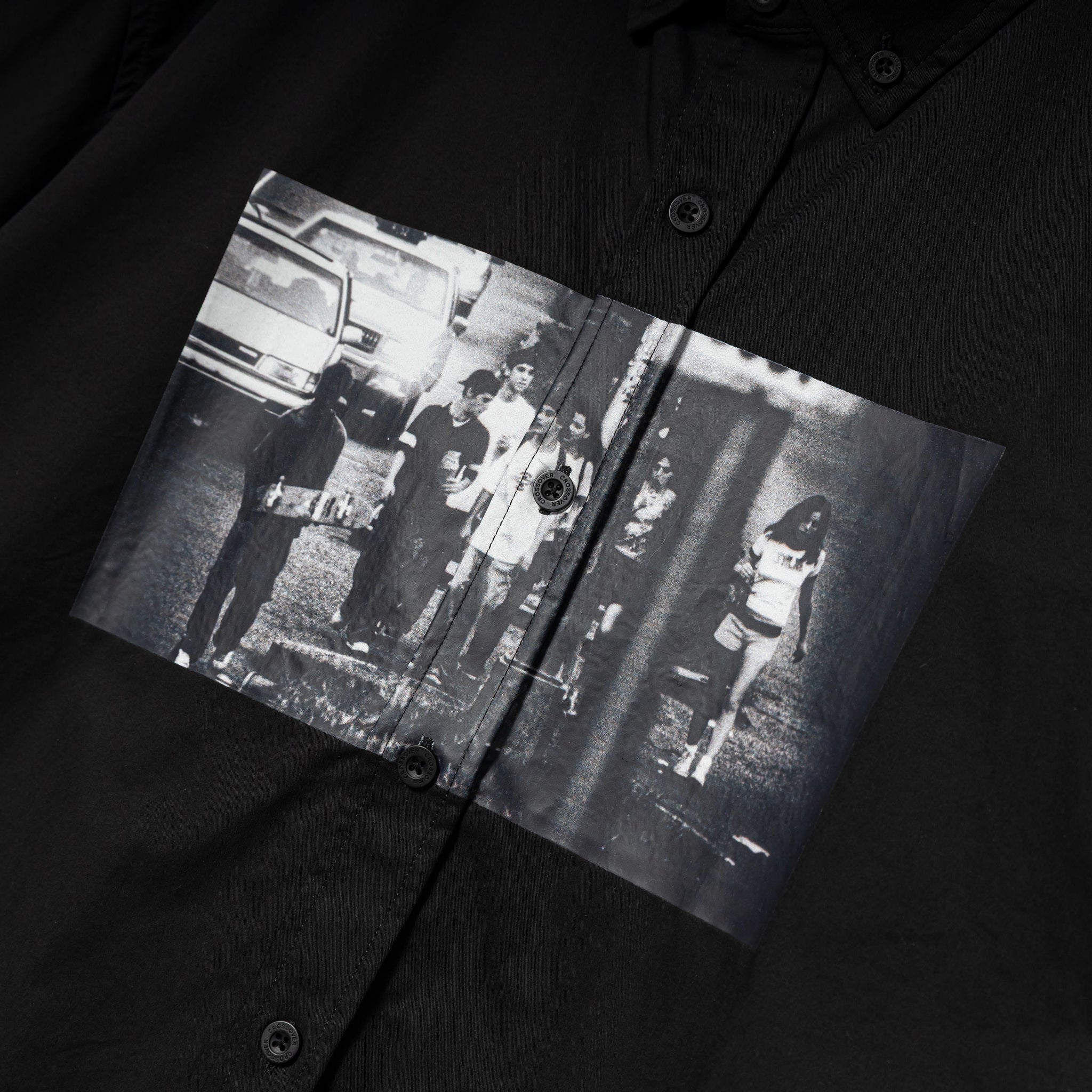 CROSSOVER® × KIDS by Larry Clark 30th Anniversary '02' Shirt | Black