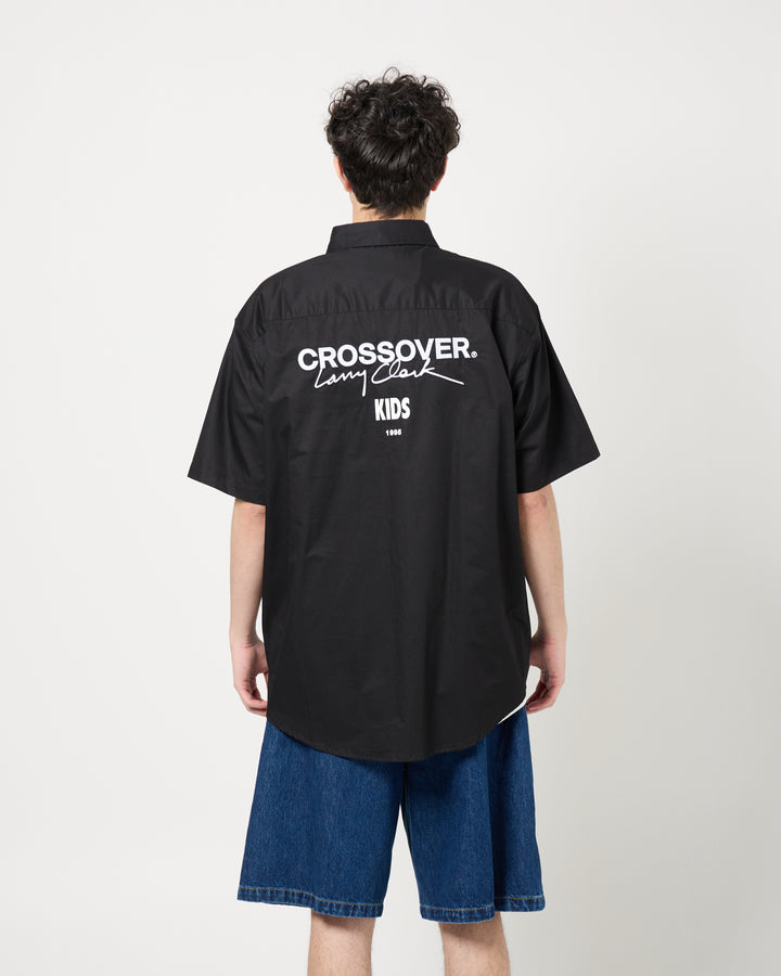 CROSSOVER® × KIDS by Larry Clark 30th Anniversary '02' Shirt | Black