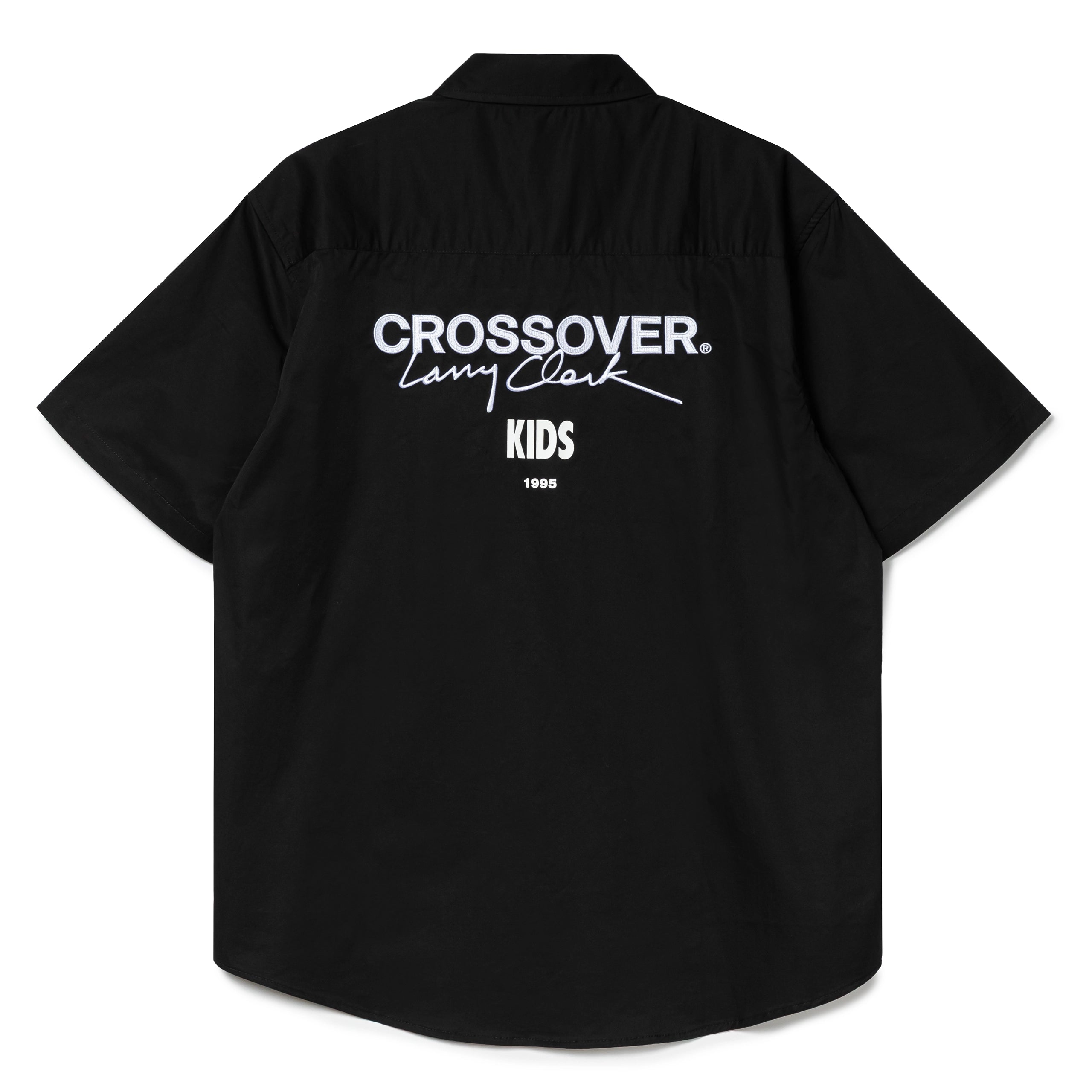 CROSSOVER® × KIDS by Larry Clark 30th Anniversary '02' Shirt | Black