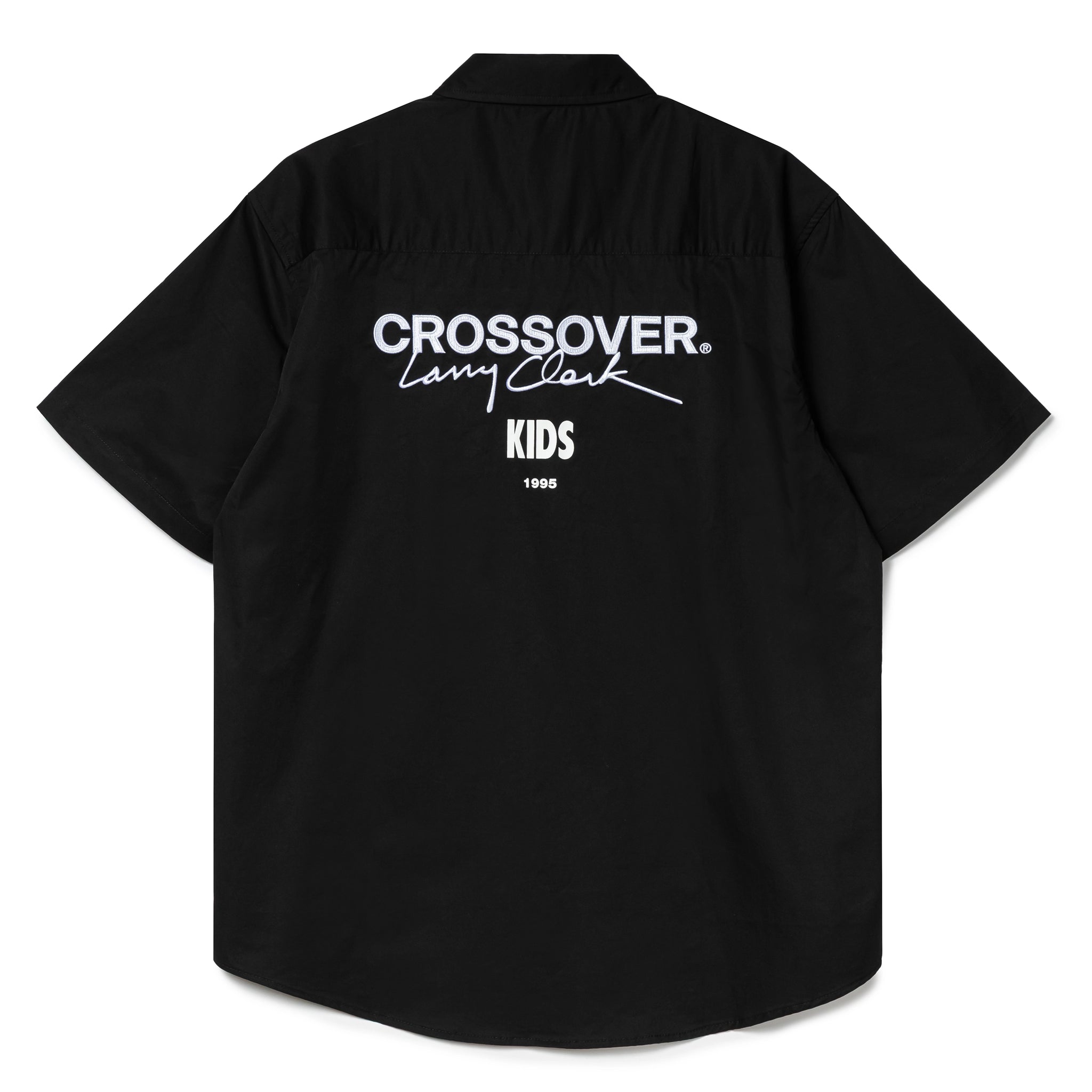 CROSSOVER® × KIDS by Larry Clark 30th Anniversary '02' Shirt | Black