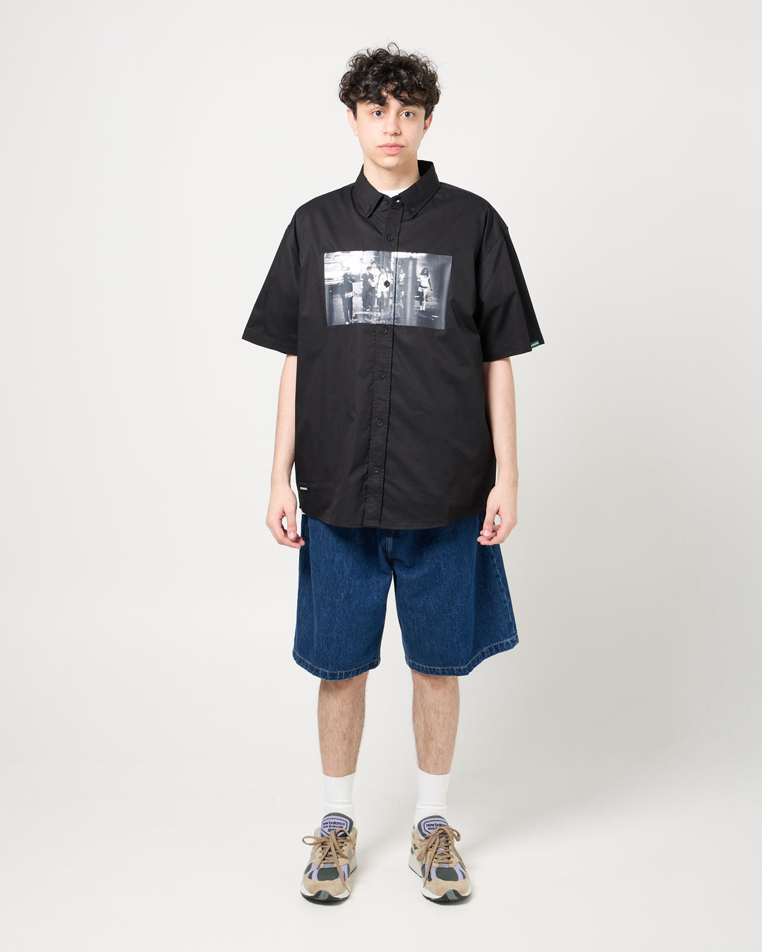 CROSSOVER® × KIDS by Larry Clark 30th Anniversary '02' Shirt | Black