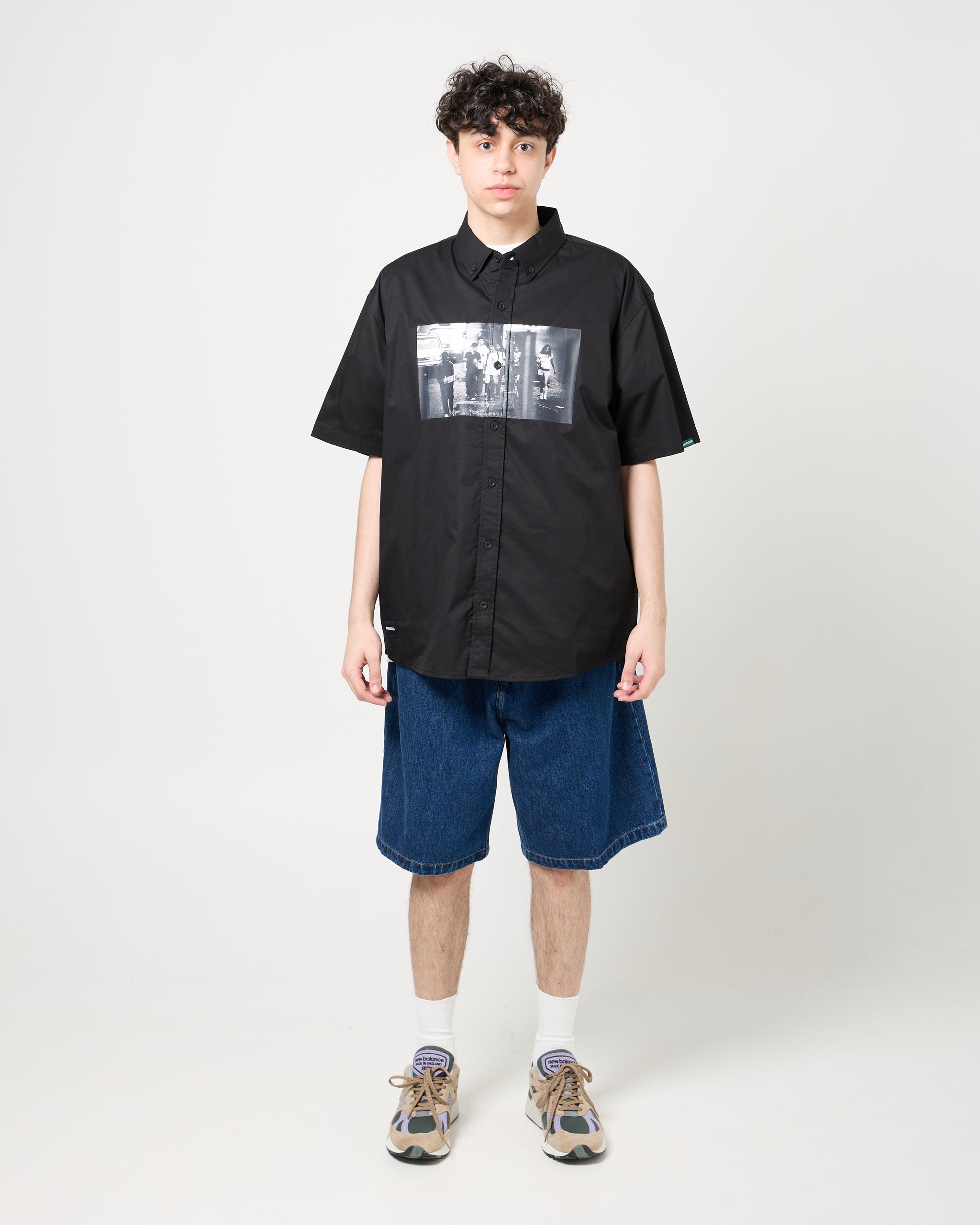 CROSSOVER® × KIDS by Larry Clark 30th Anniversary '02' Shirt | Black