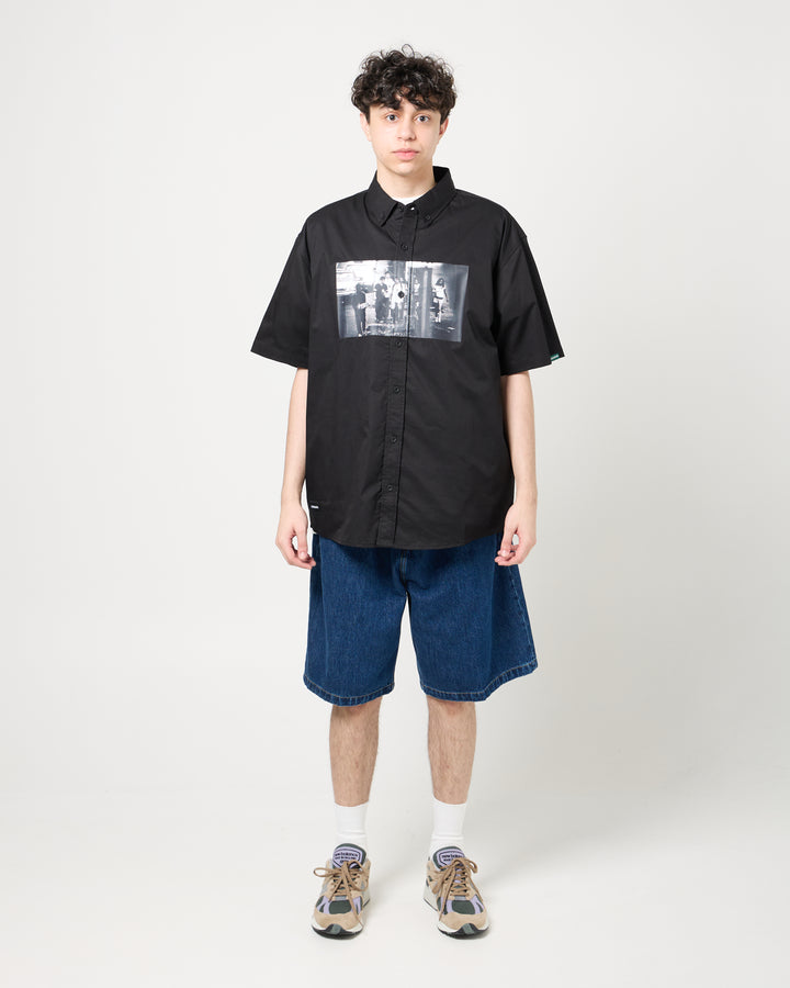 CROSSOVER® × KIDS by Larry Clark 30th Anniversary '02' Shirt | Black