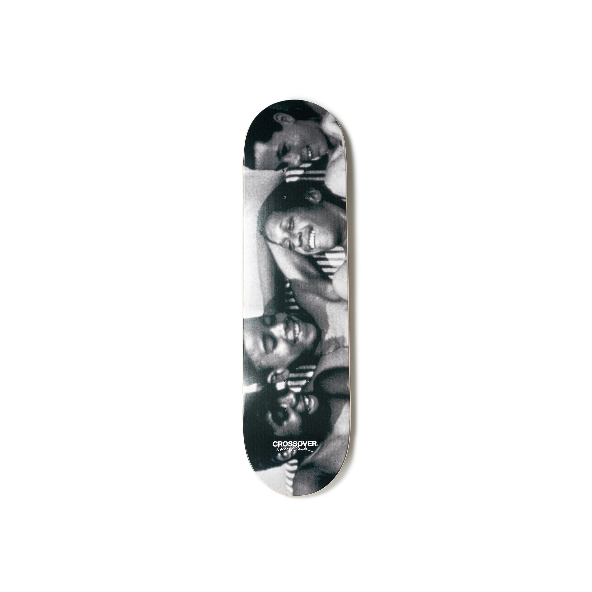 CROSSOVER® × KIDS by Larry Clark 30th Anniversary Skateboard Deck | Black Red