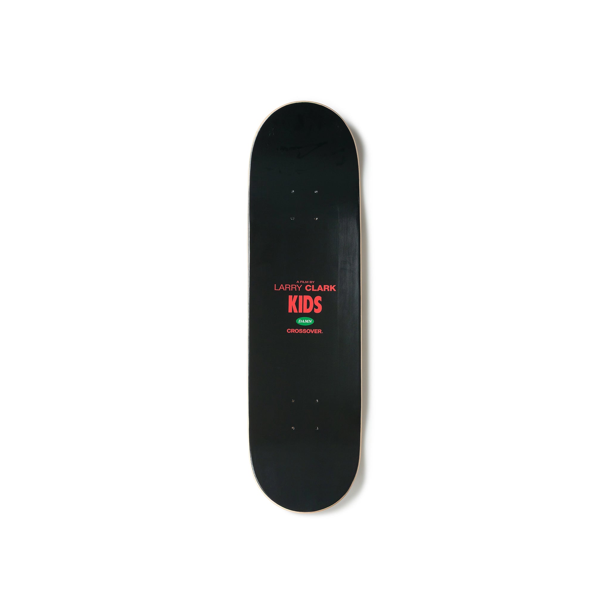 CROSSOVER® × KIDS by Larry Clark 30th Anniversary Skateboard Deck | Black