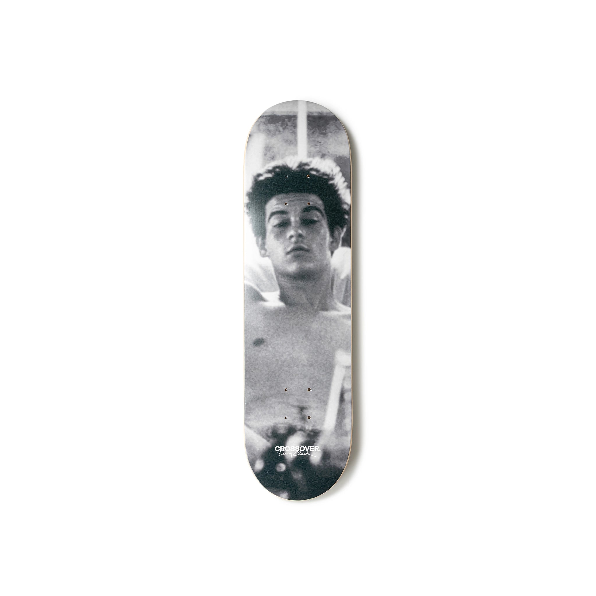 CROSSOVER® × KIDS by Larry Clark 30th Anniversary Skateboard Deck | Black
