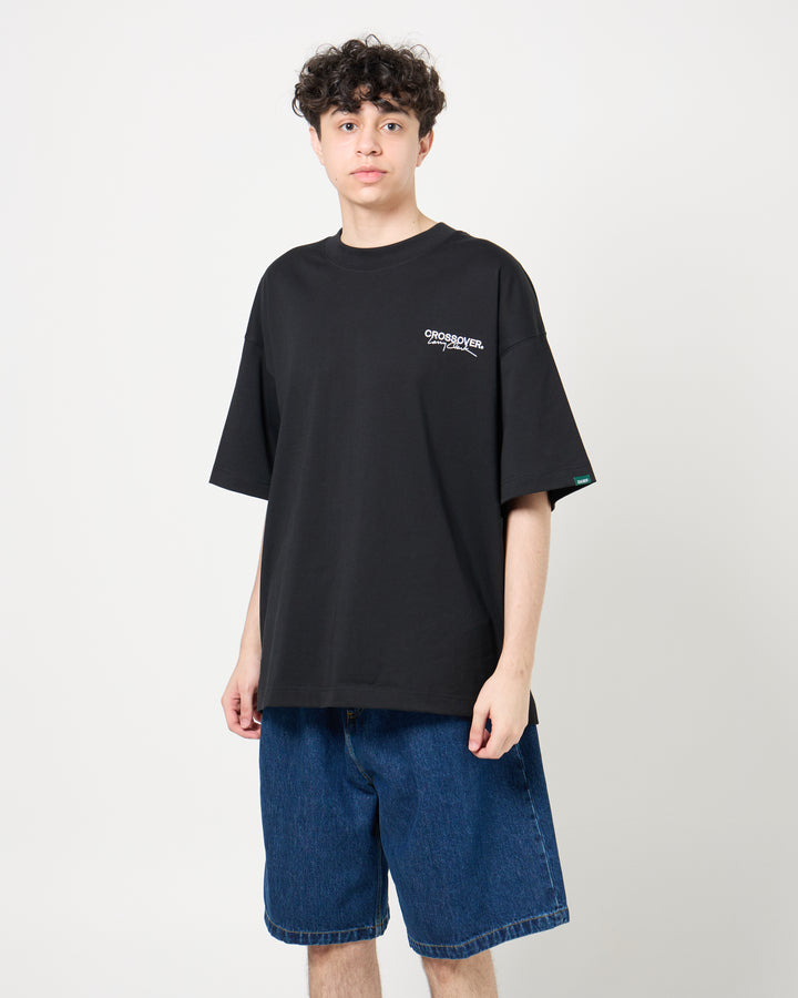 CROSSOVER® × KIDS by Larry Clark 30th Anniversary '01' Tee | Black