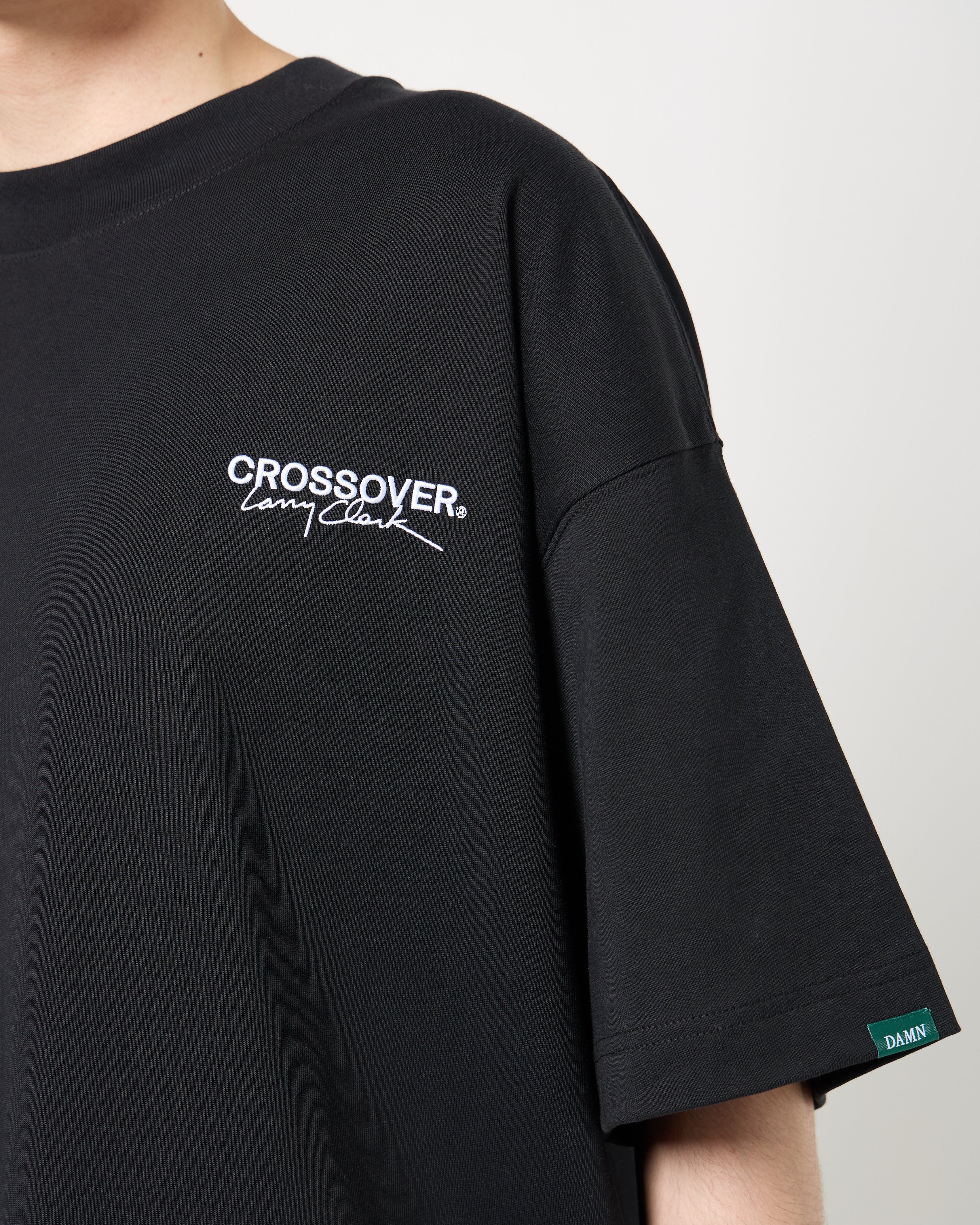 CROSSOVER® × KIDS by Larry Clark 30th Anniversary '01' Tee | Black