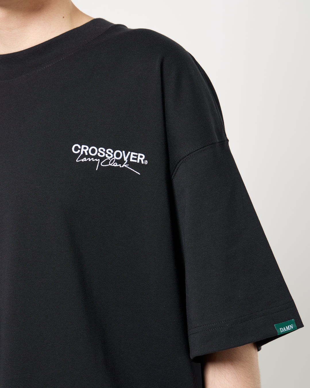CROSSOVER® × KIDS by Larry Clark 30th Anniversary '01' Tee | Black
