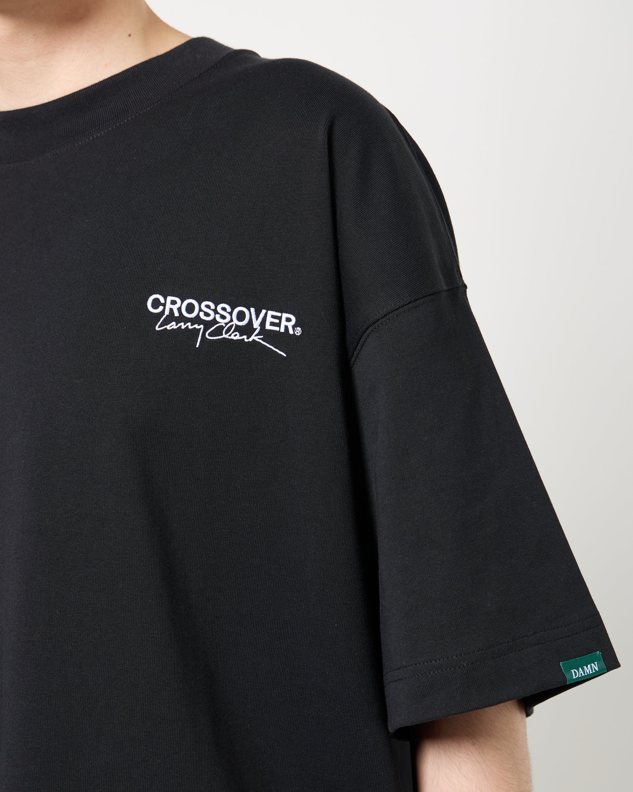 CROSSOVER® × KIDS by Larry Clark 30th Anniversary '01' Tee | Black