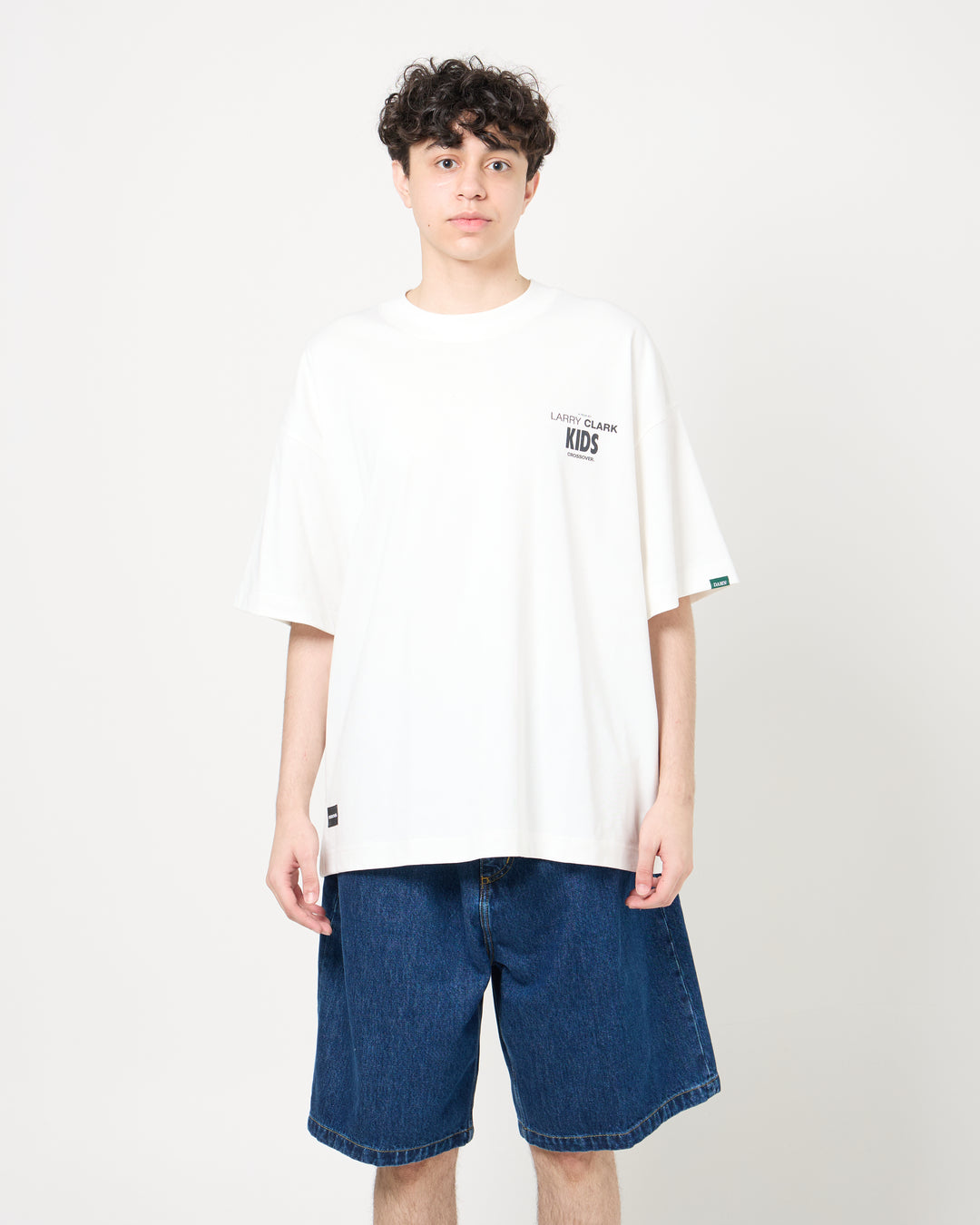 CROSSOVER® × KIDS by Larry Clark 30th Anniversary '03' Tee | White