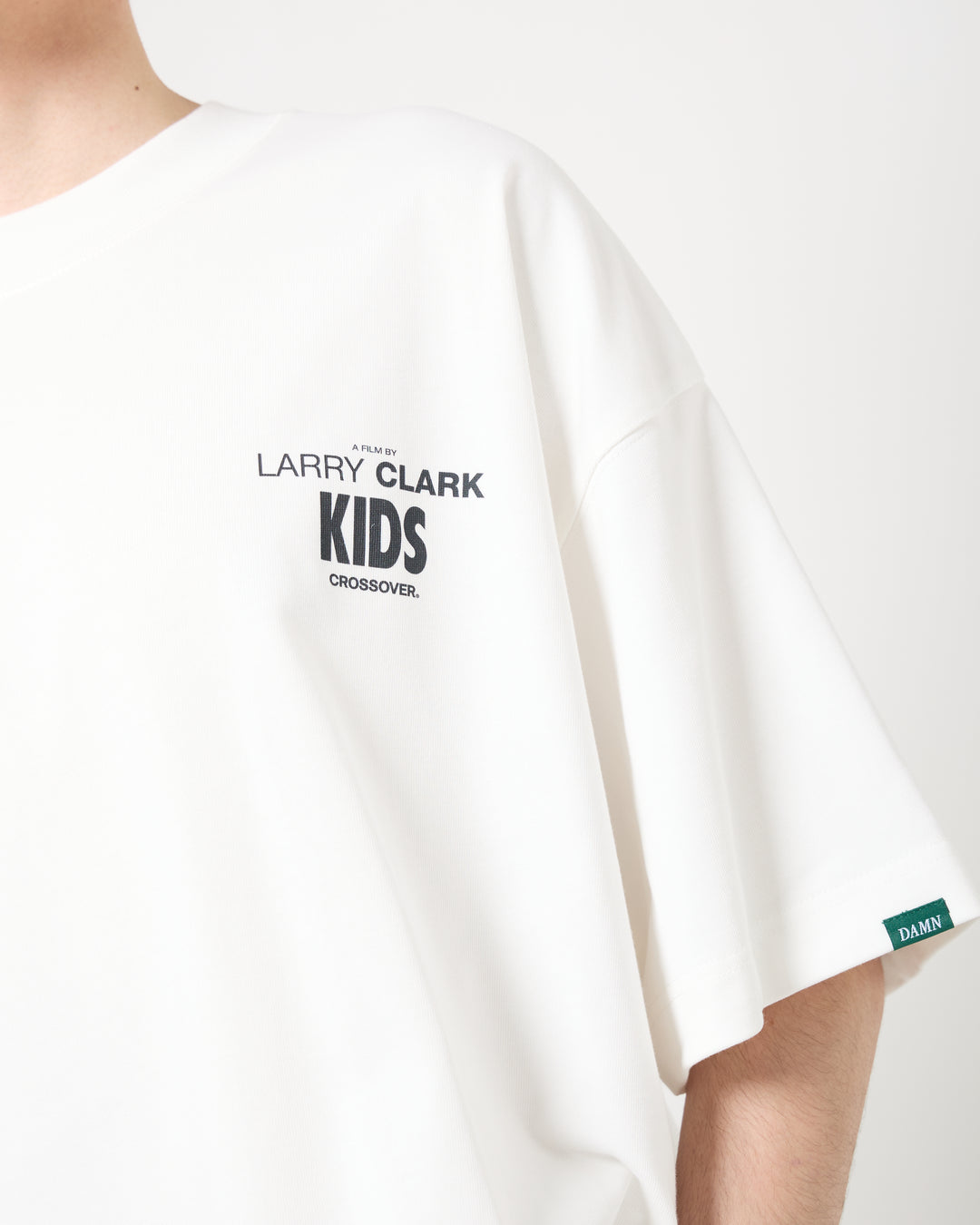 CROSSOVER® × KIDS by Larry Clark 30th Anniversary '03' Tee | White