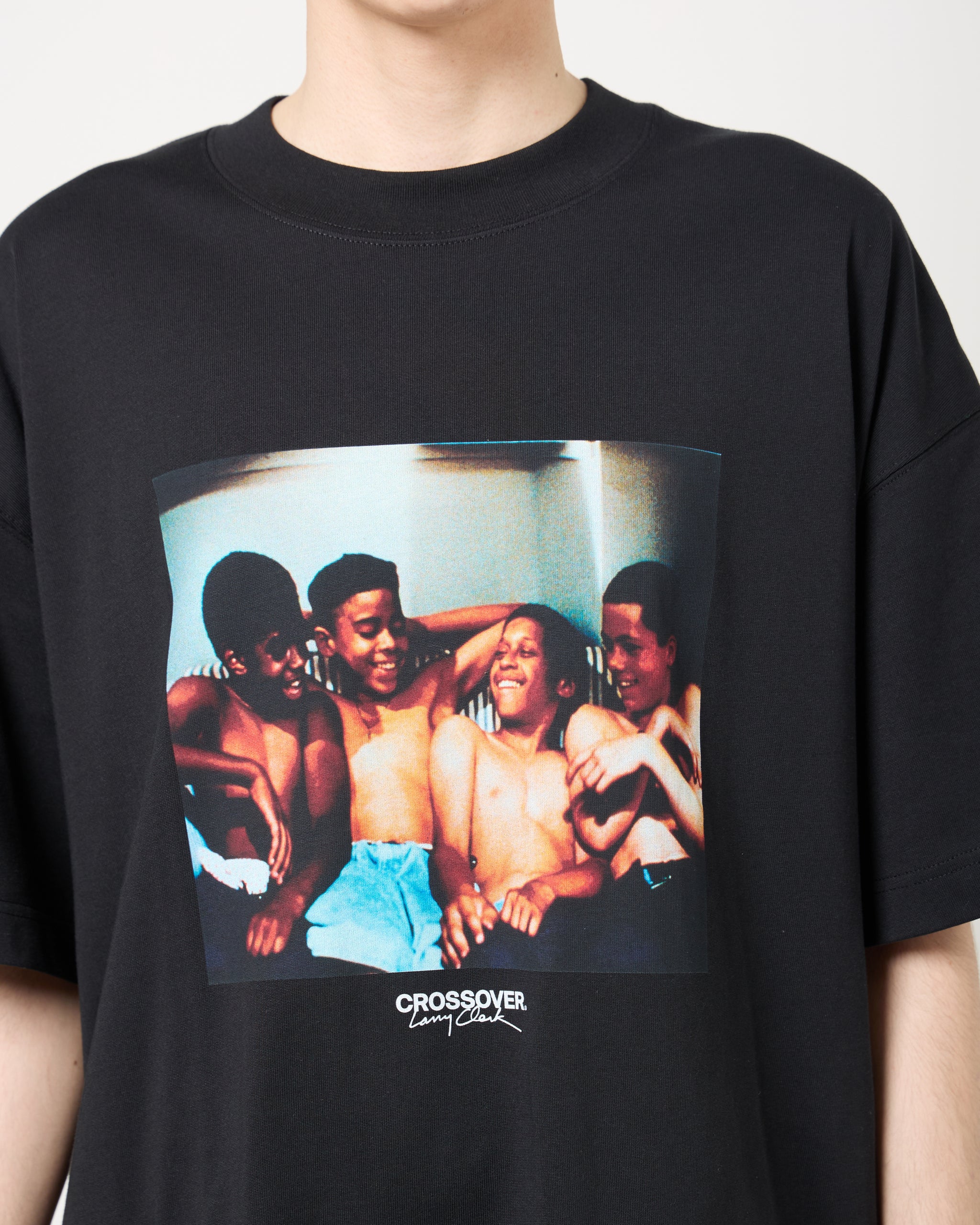 CROSSOVER® × KIDS by Larry Clark 30th Anniversary '04' Tee | Black