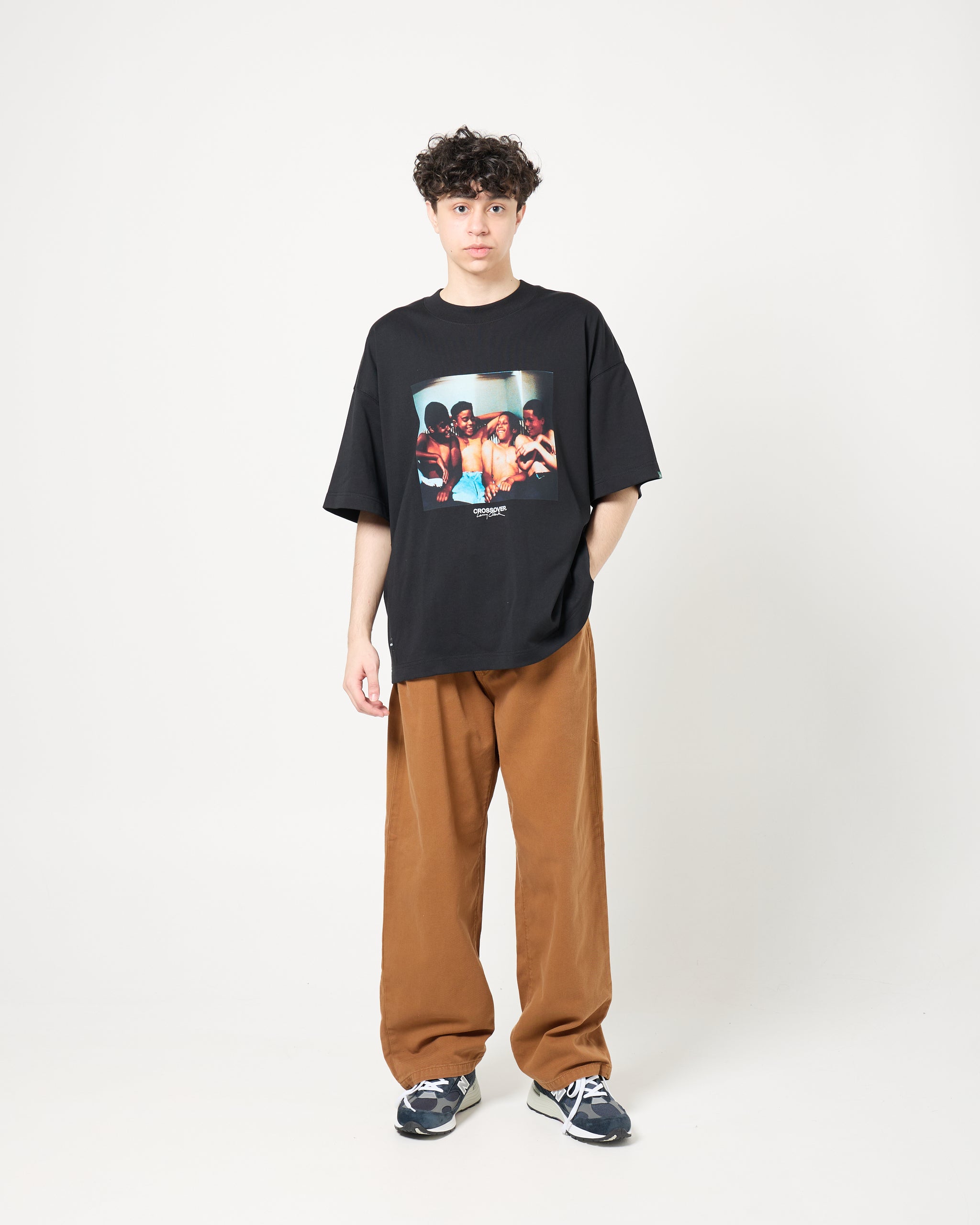 CROSSOVER® × KIDS by Larry Clark 30th Anniversary '04' Tee | Black