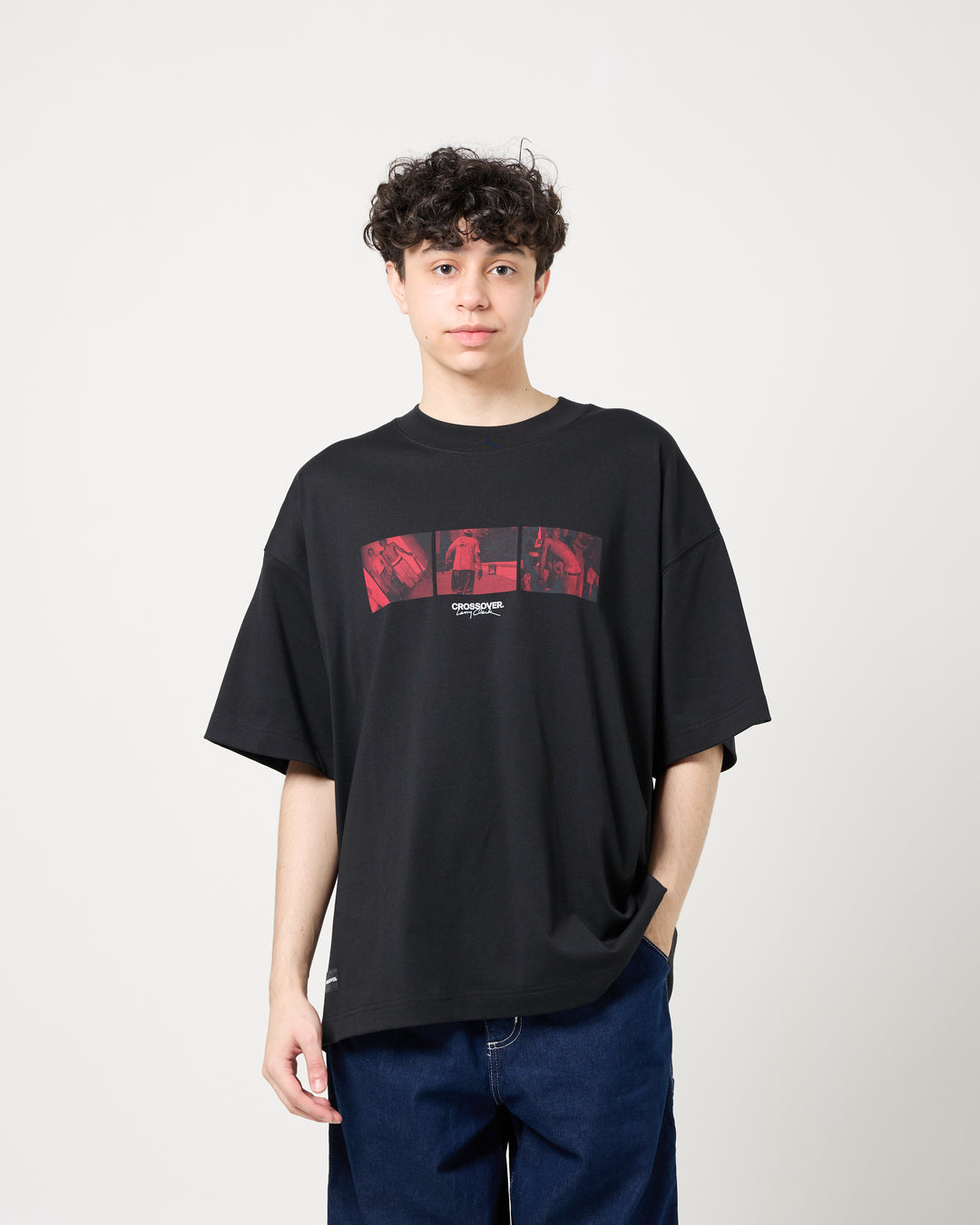 CROSSOVER® × KIDS by Larry Clark 30th Anniversary '06' Tee | Black