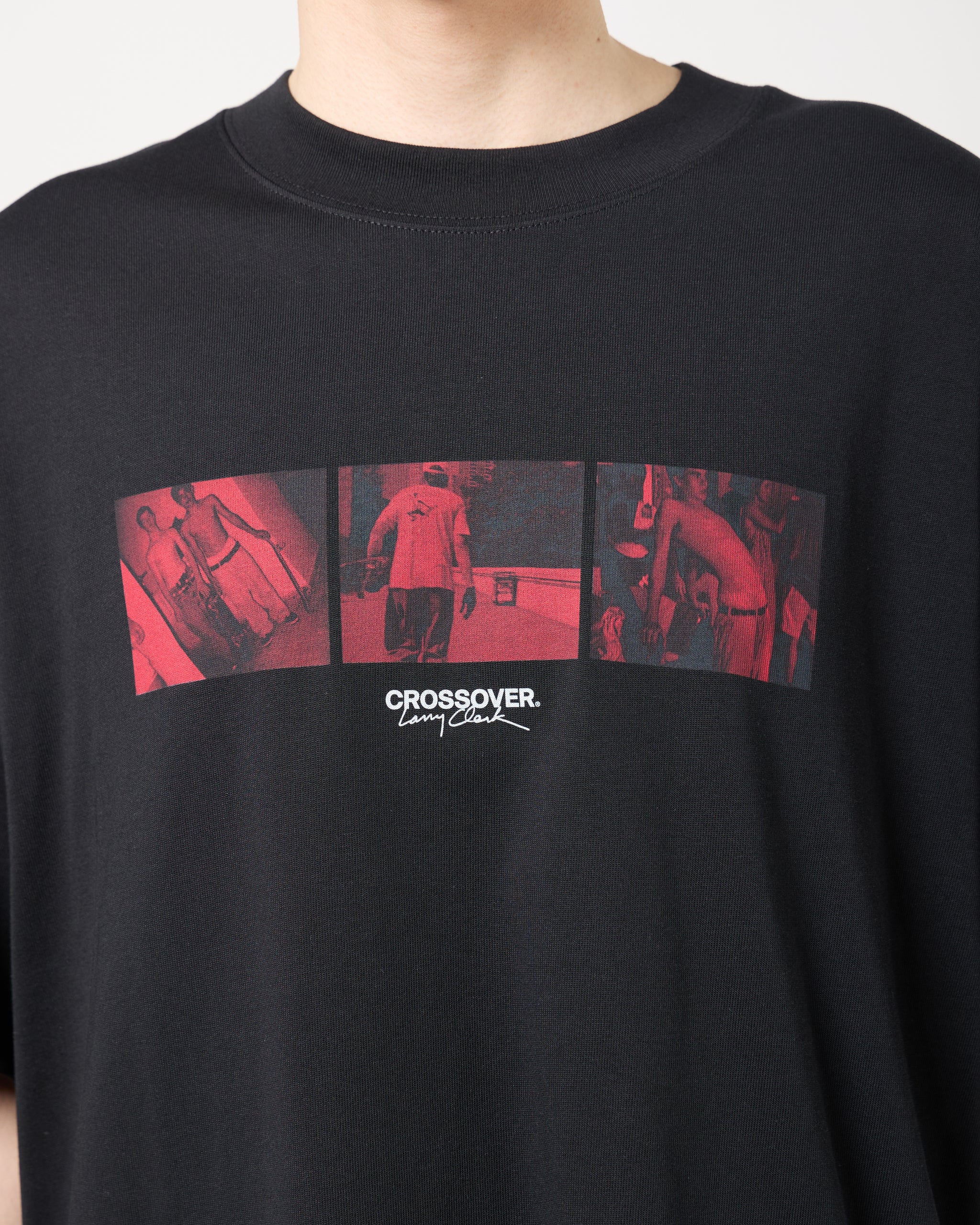 CROSSOVER® × KIDS by Larry Clark 30th Anniversary '06' Tee | Black