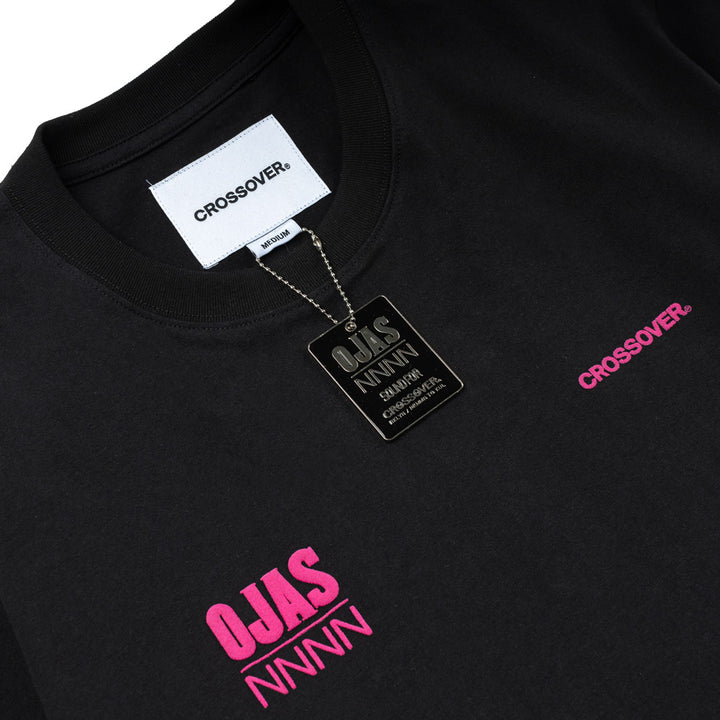 CROSSOVER x OJAS Tee | Black