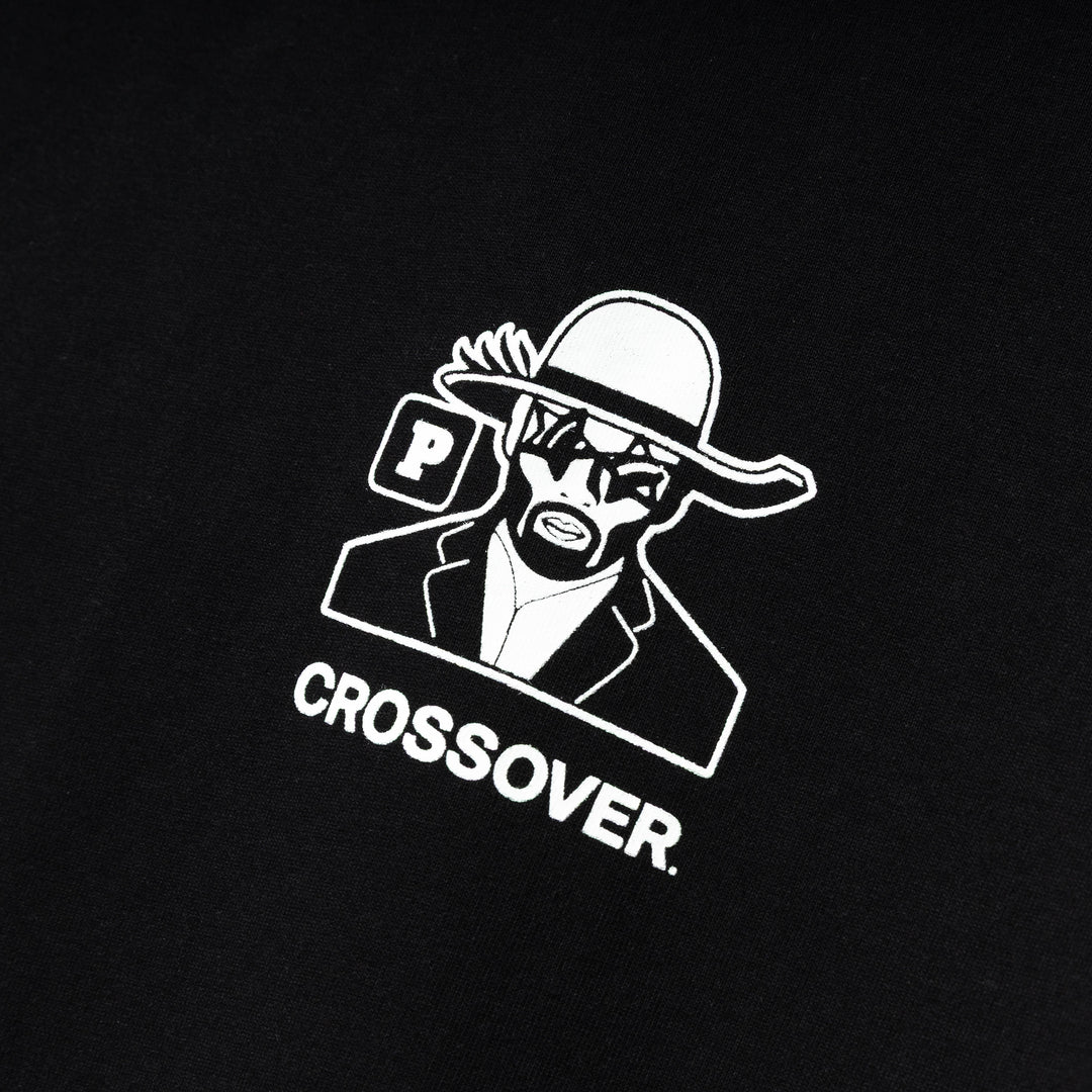 Crossover x Poggy Style Tee | Black