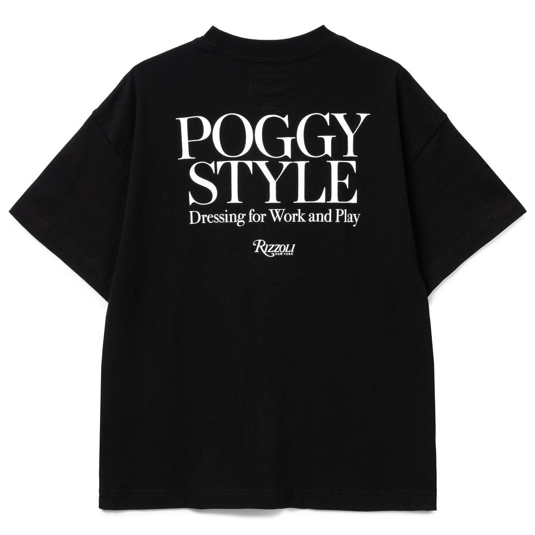 Crossover x Poggy Style Tee | Black