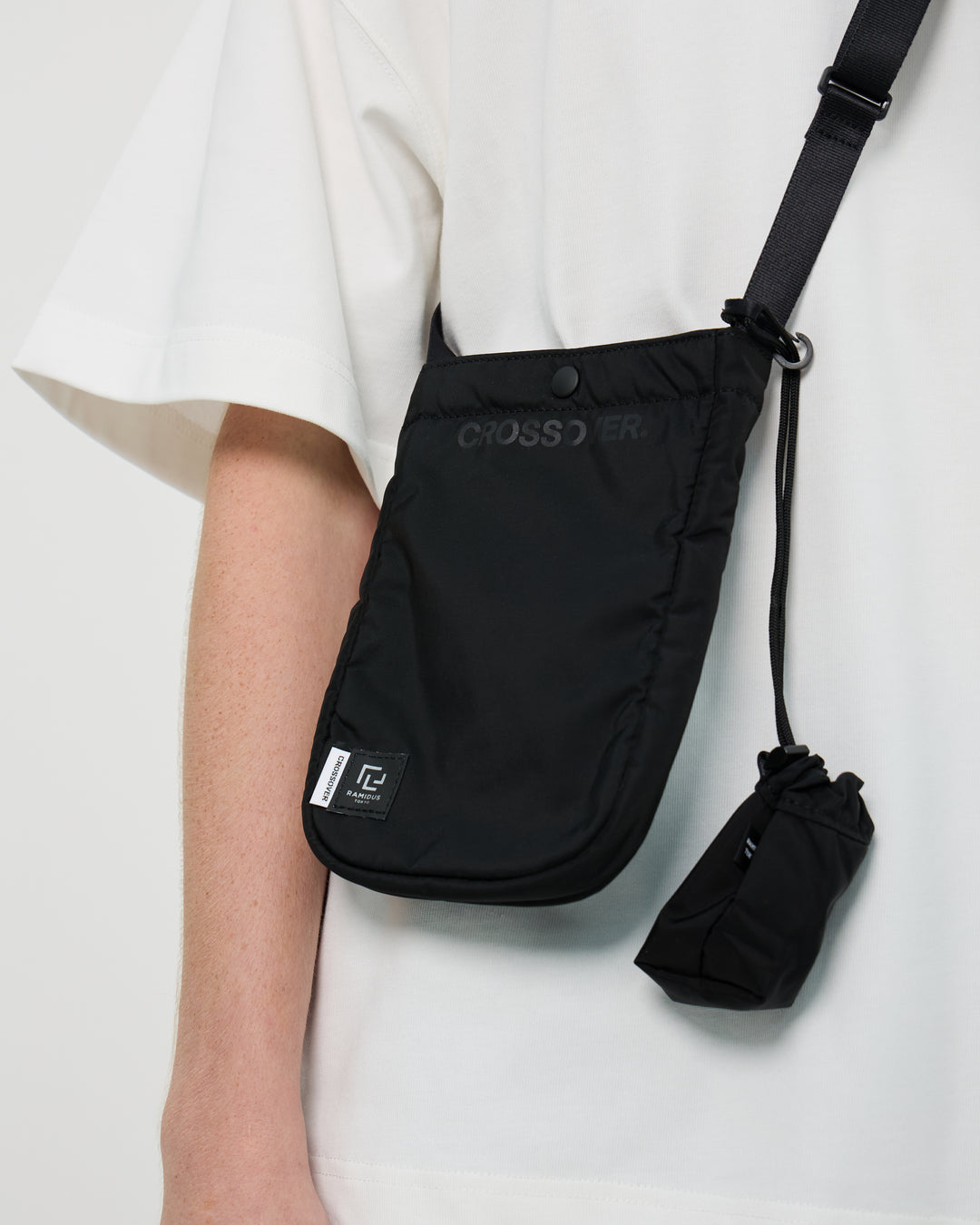 CROSSOVER x Ramidus Shoulder Pouch | Black