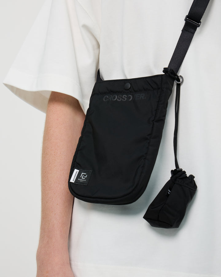 CROSSOVER x Ramidus Shoulder Pouch | Black