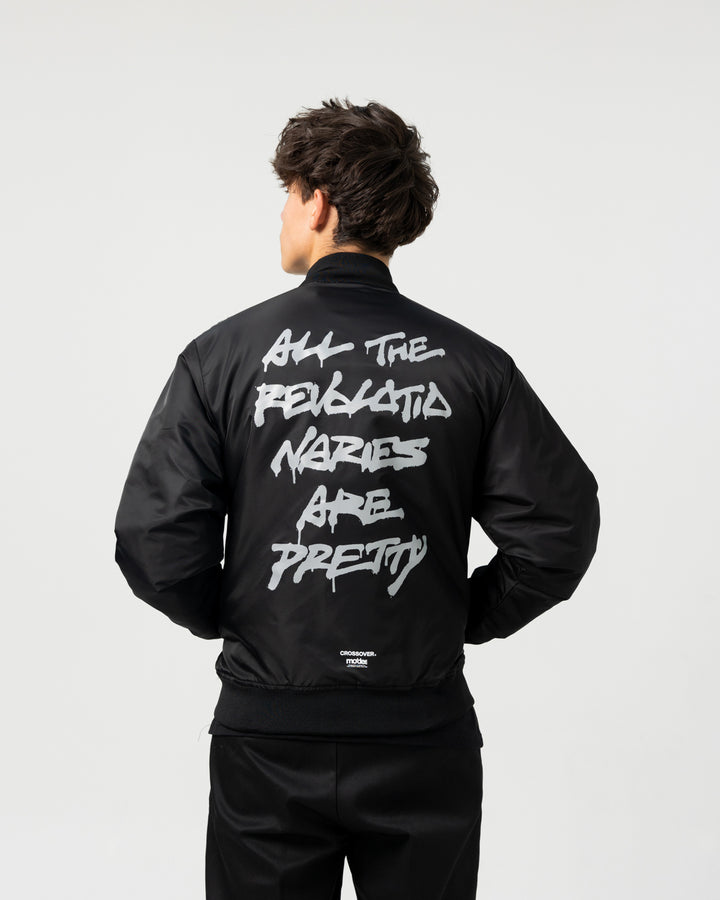 CROSSOVER x mo'des Jacket | Black