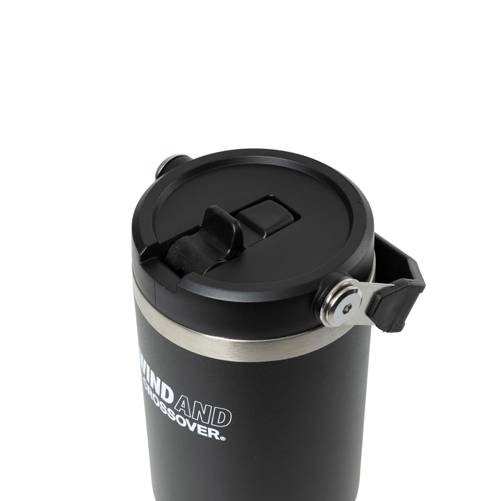 Crossover x Wind and Sea Water Bottle | Black