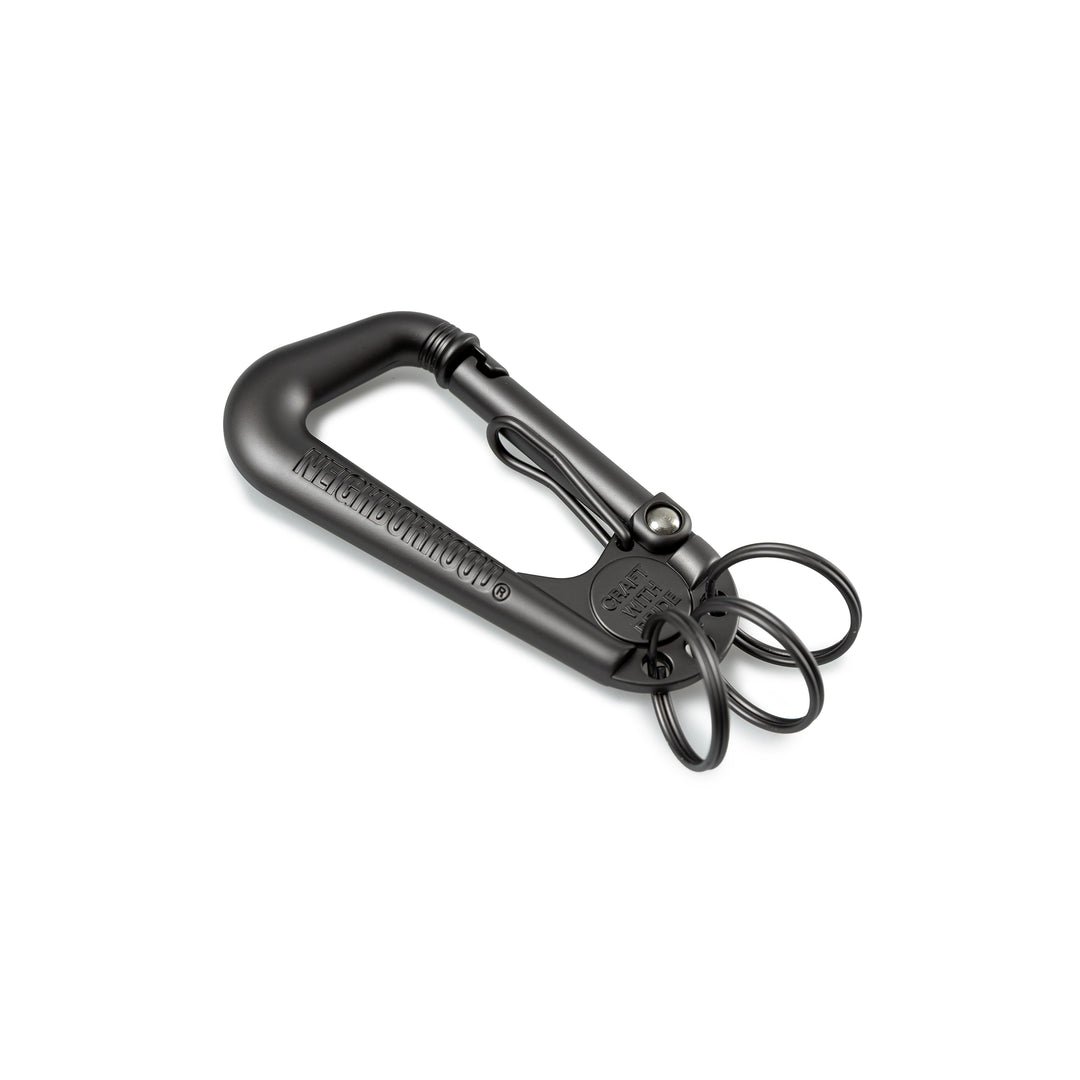 新品 NEIGHBORHOOD CARABINER KEYHOLDER Neighborhood Carabiner Keyholder | Black