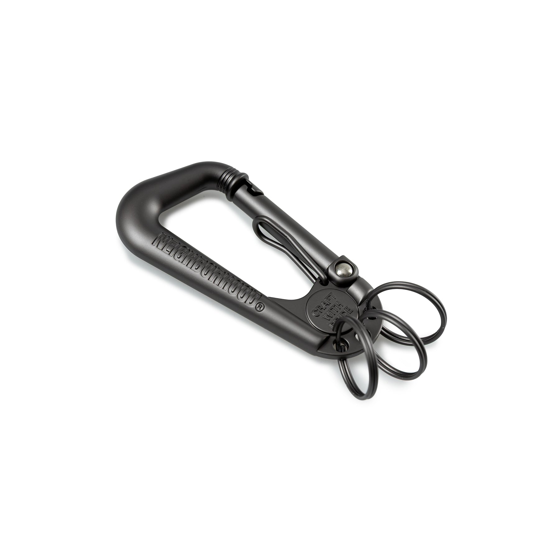 Neighborhood Carabiner Keyholder | Black