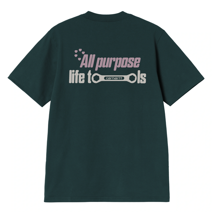 All Tools Tee | Deep Lagoon