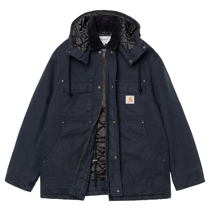 Ambel Coat | Deep Night (Stone washed)