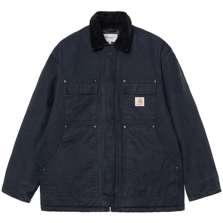 Ambel Coat | Deep Night (Stone washed)