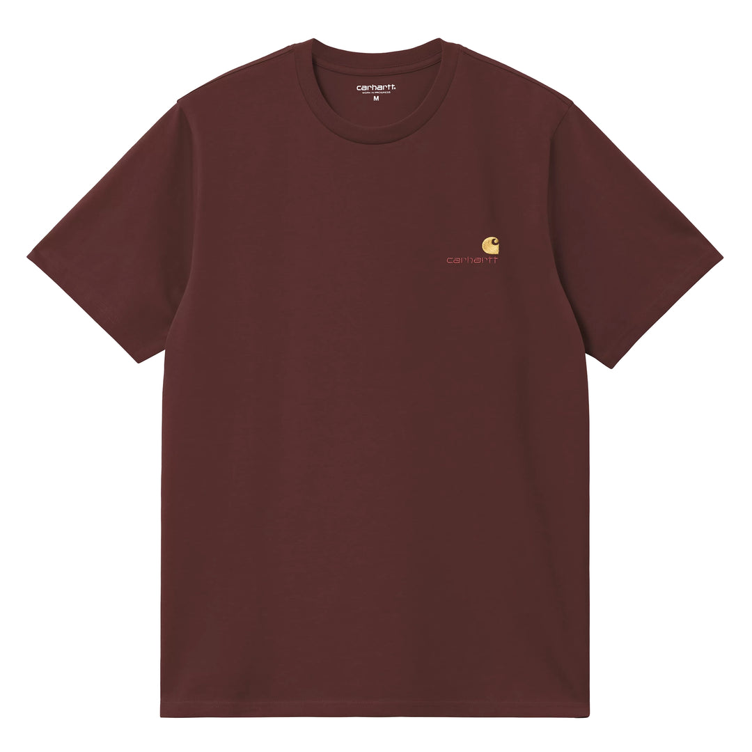 American Script Tee | Amarone