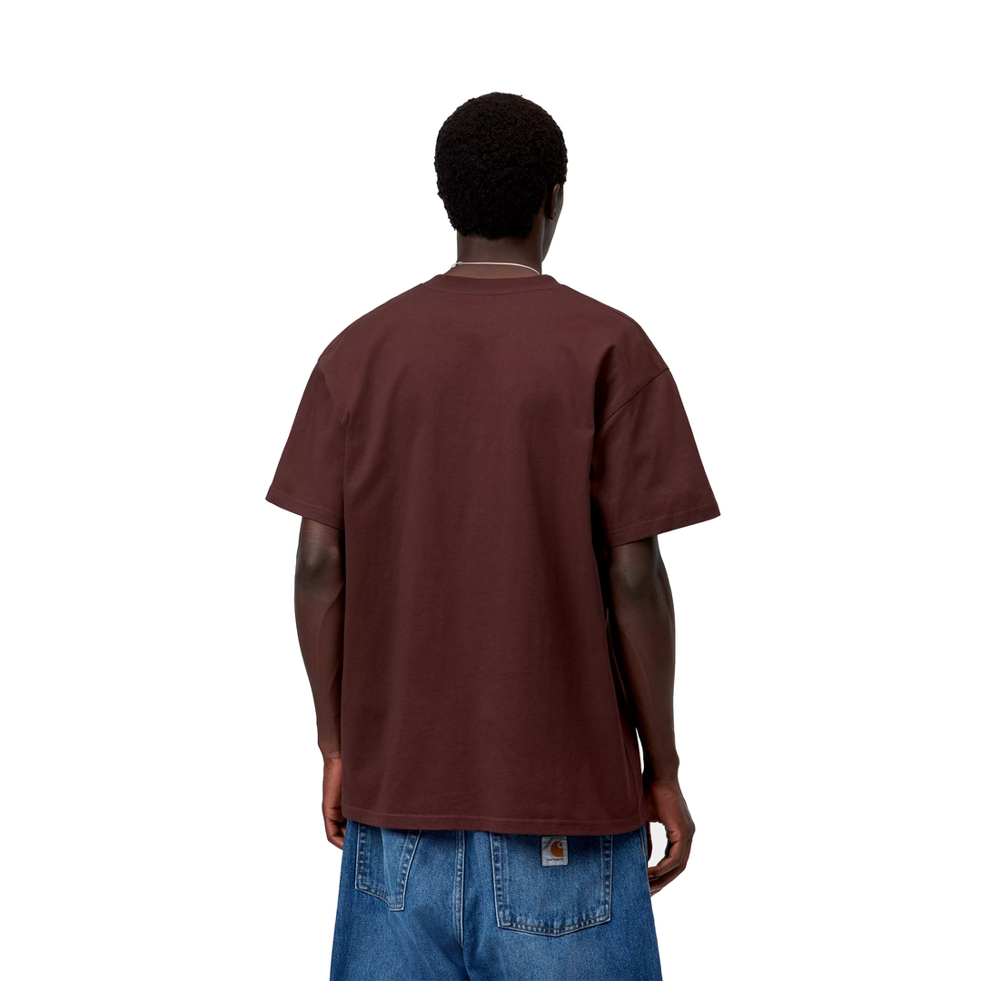 American Script Tee | Amarone