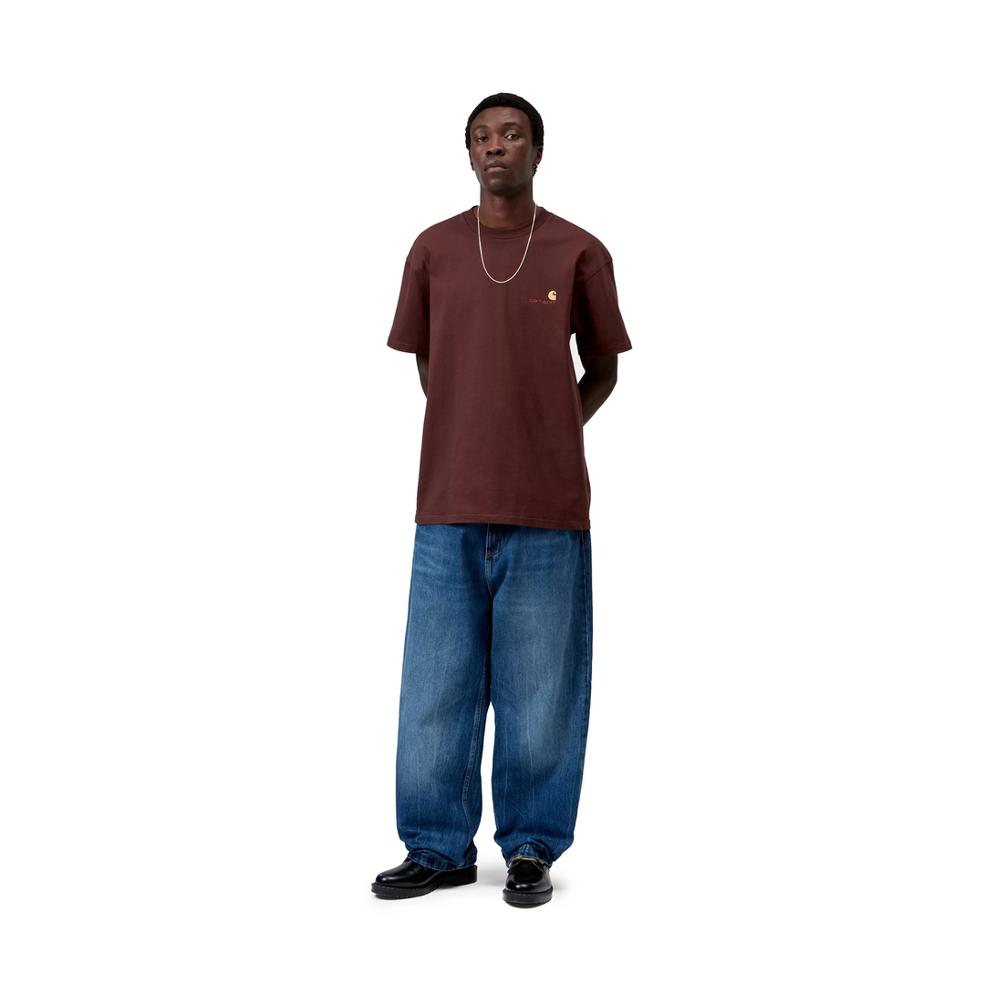 American Script Tee | Amarone