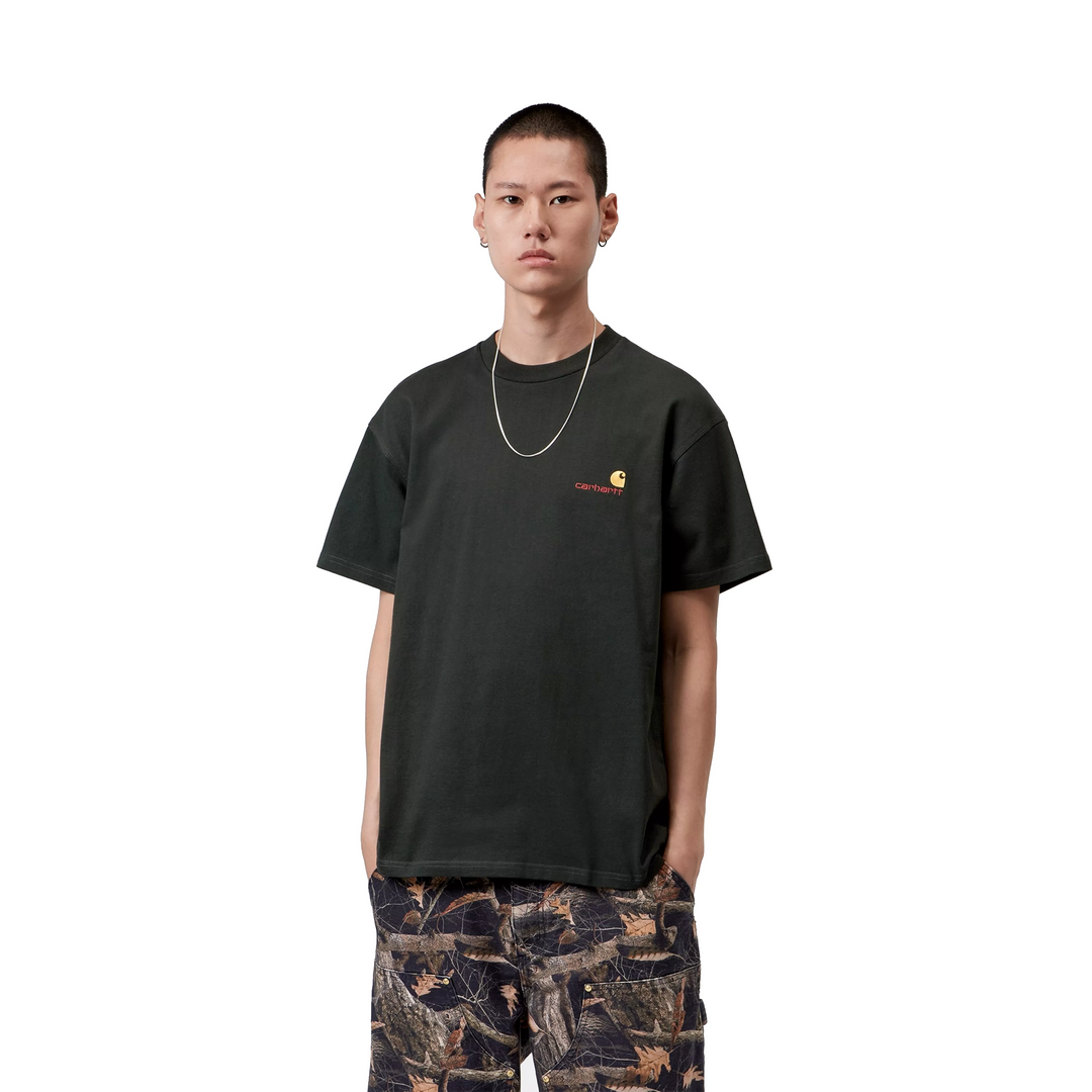 American Script Tee | Raven