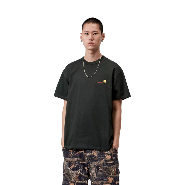 American Script Tee | Raven