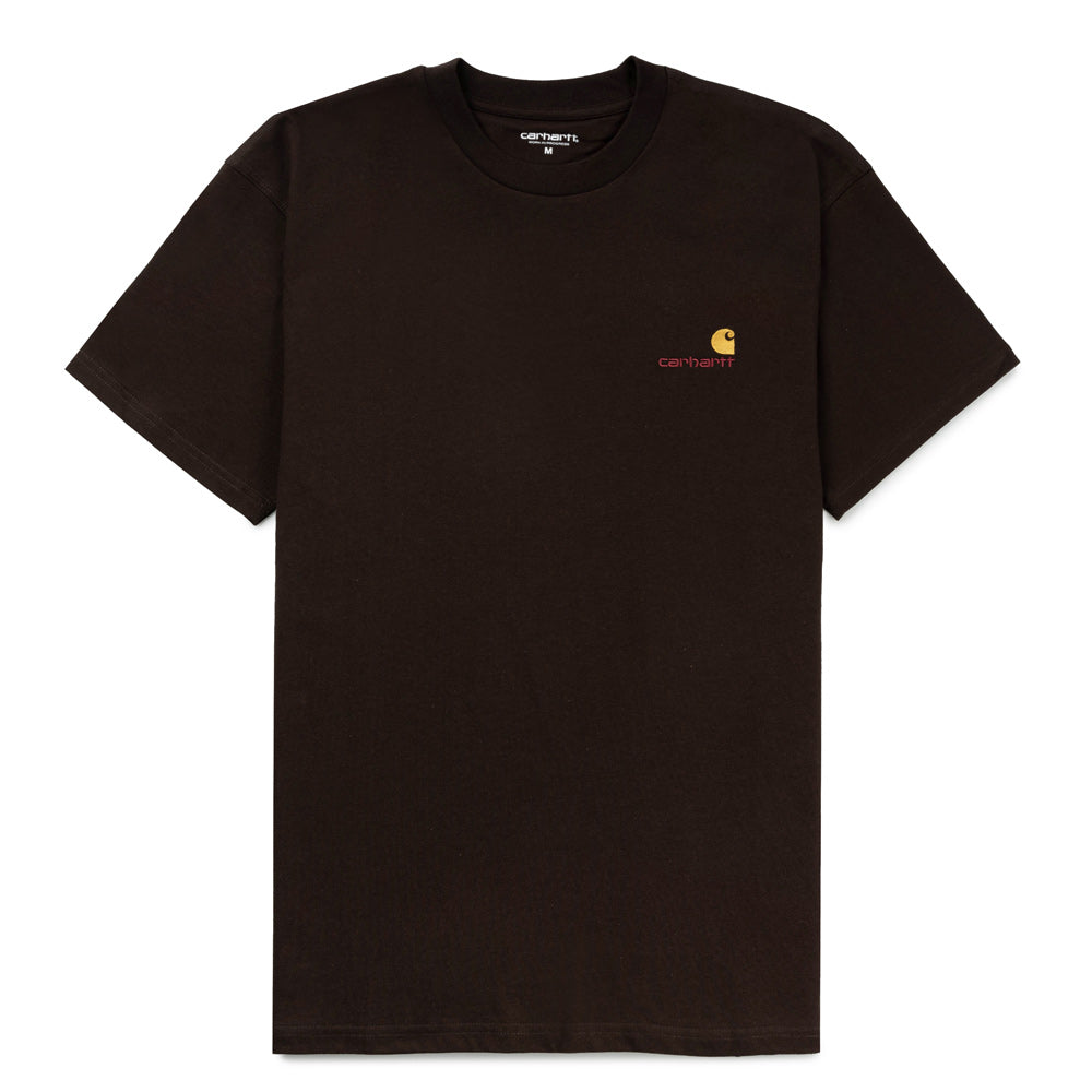 Carhartt WIP American Script Tee | Tobacco – CROSSOVER