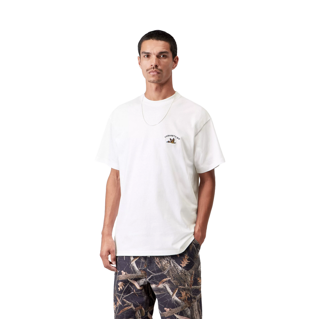 Animated Ducks Tee | White