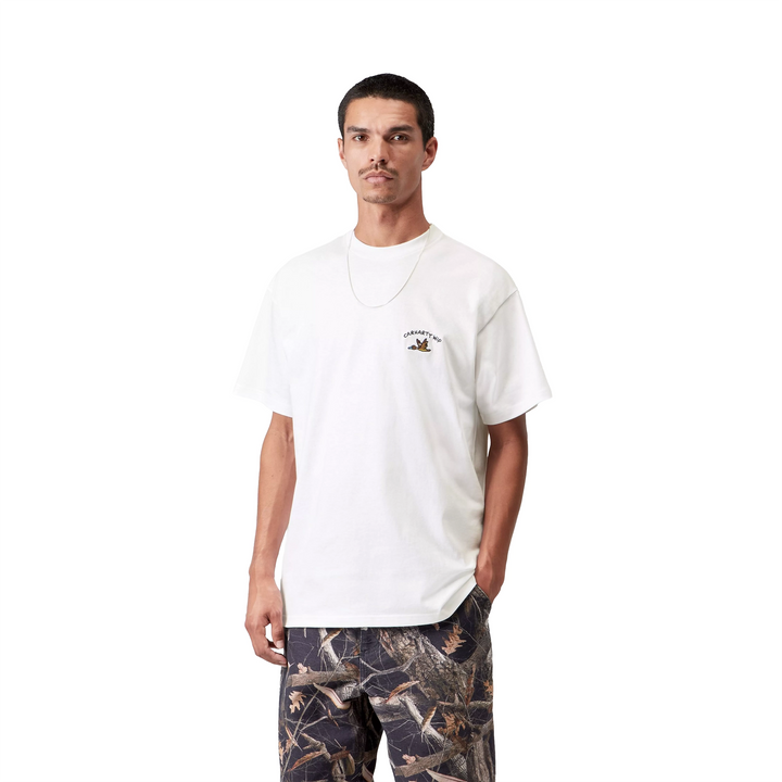 Animated Ducks Tee | White