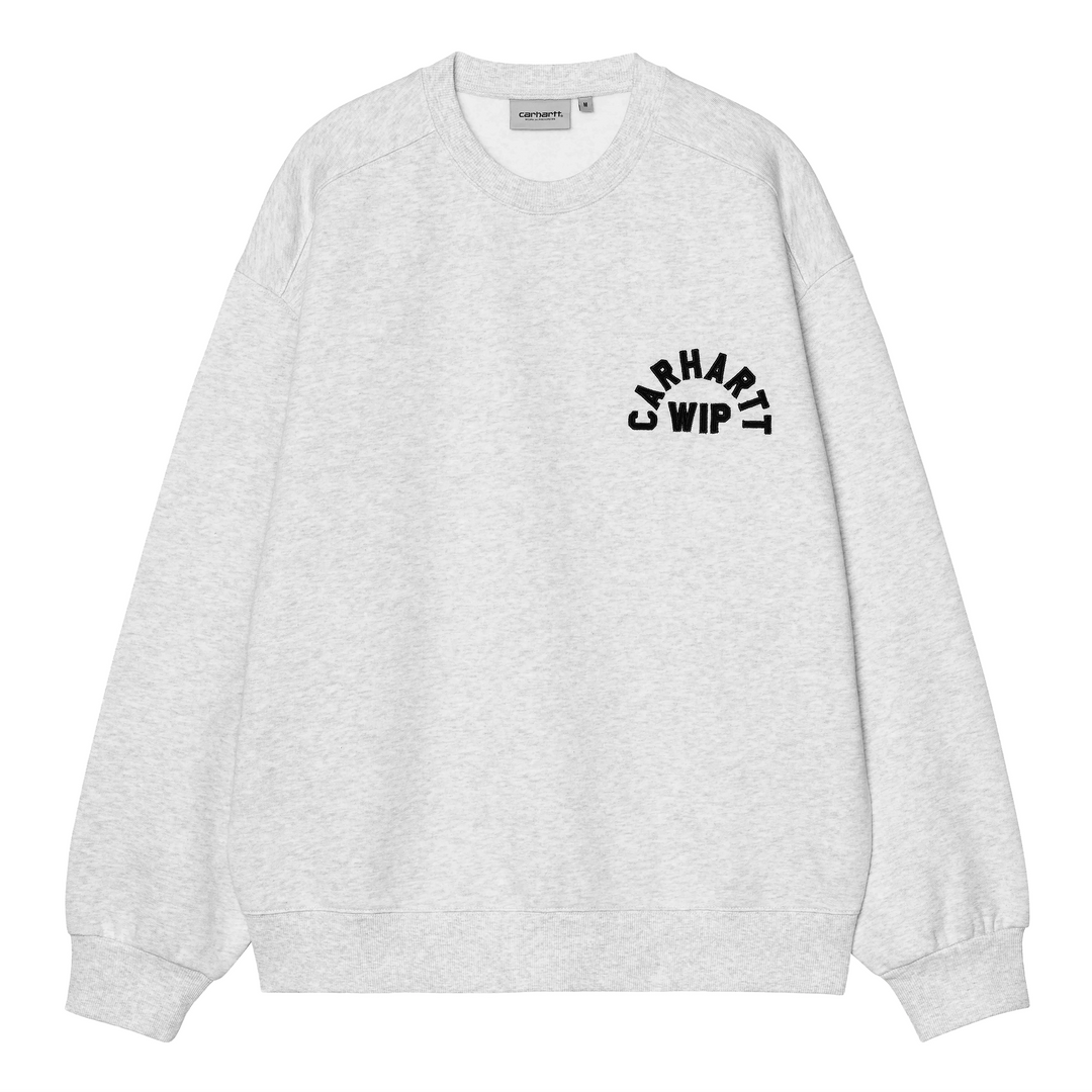 Arch Script Sweatshirt | Ash Heather