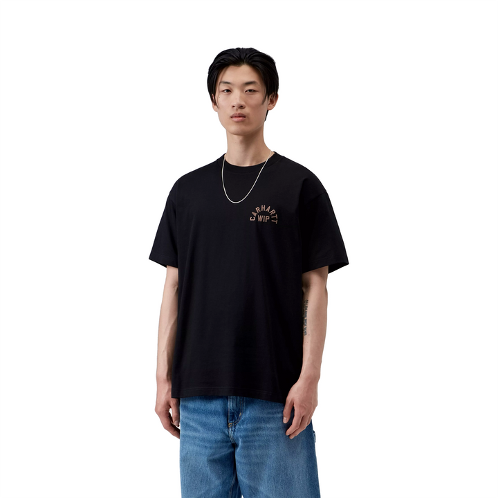 Arch Script Tee | Black