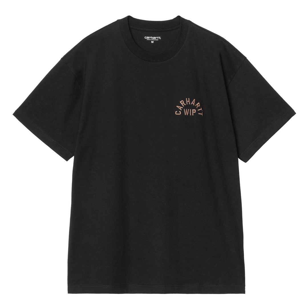 Arch Script Tee | Black